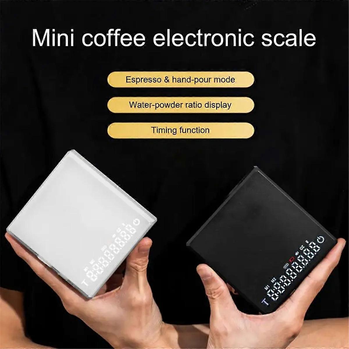  Up Digital Coffee Food Kitchen Scale With Timer 0.1 