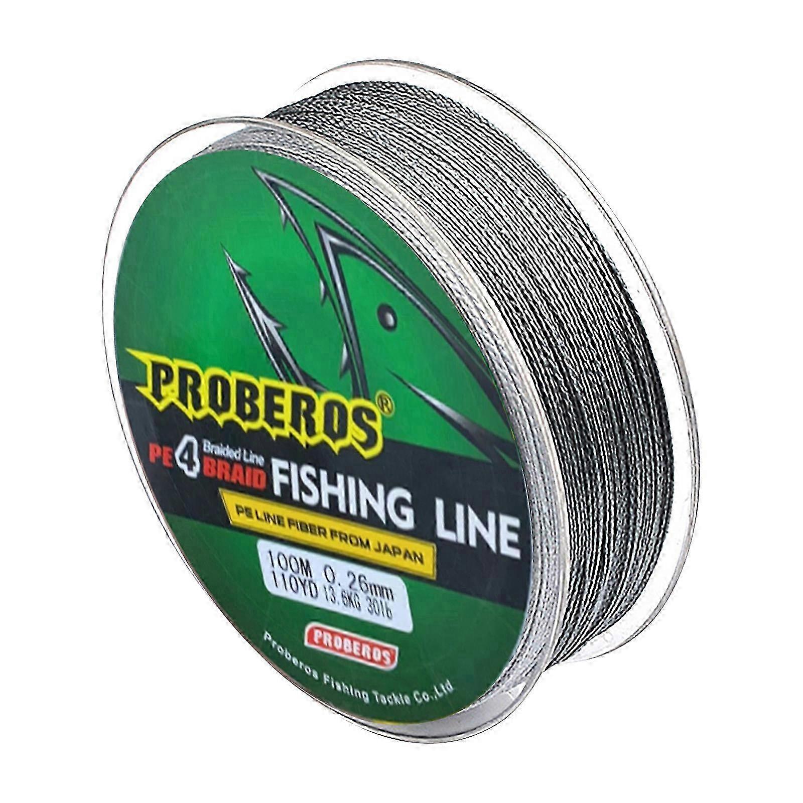 100 Meters Vigorous Horsefish Line 5 Colors PE Line 0.4#-2# Line Green Label AA504 2025