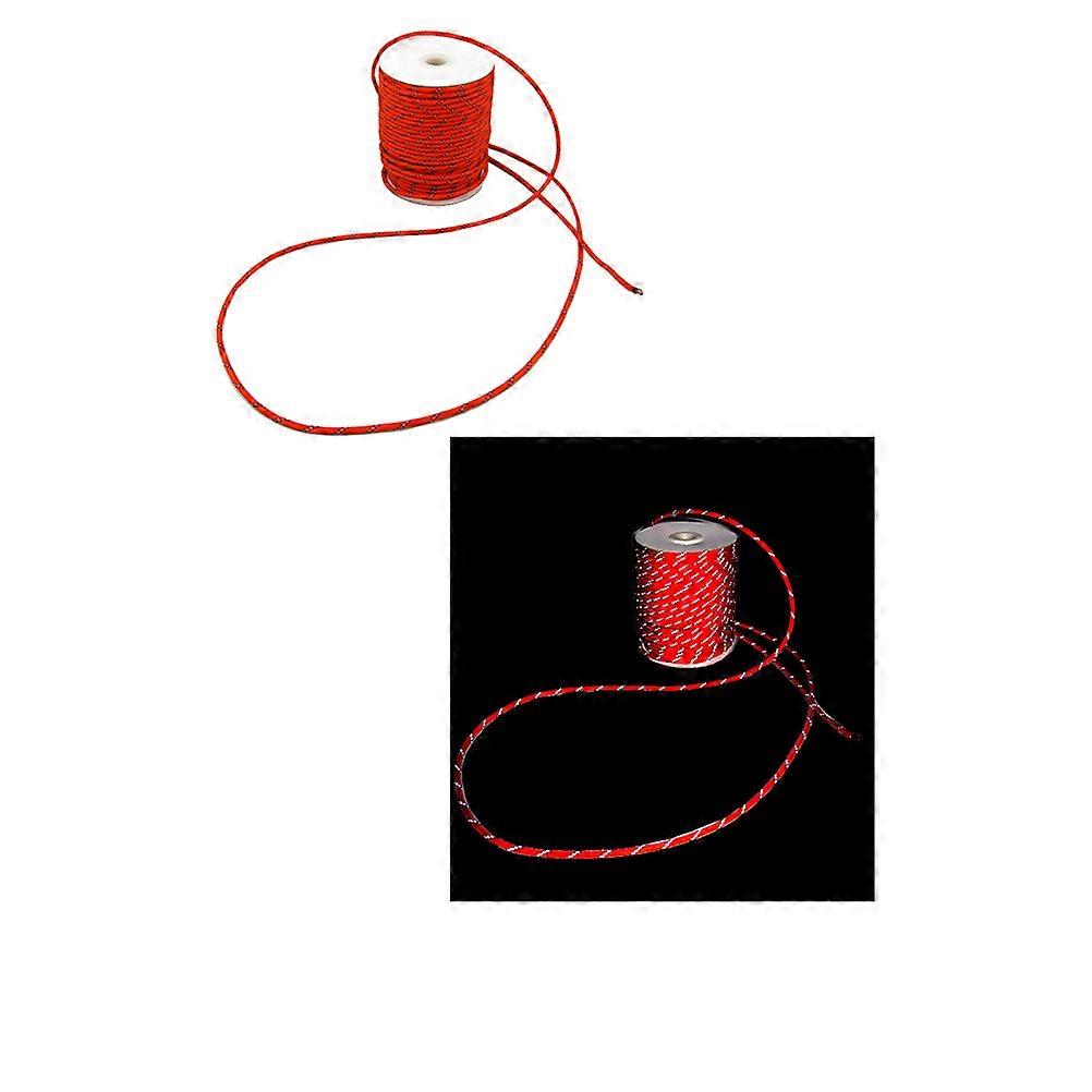 30m Length Guy Rope for Camping Tent Rope Reflective Cord Clothesline