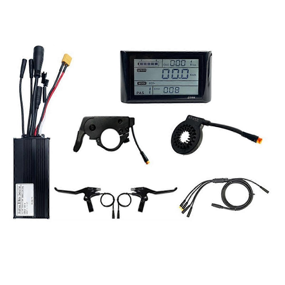 Kit d'instruments LCD S900 étanche 1000 W 30 A à trois modes