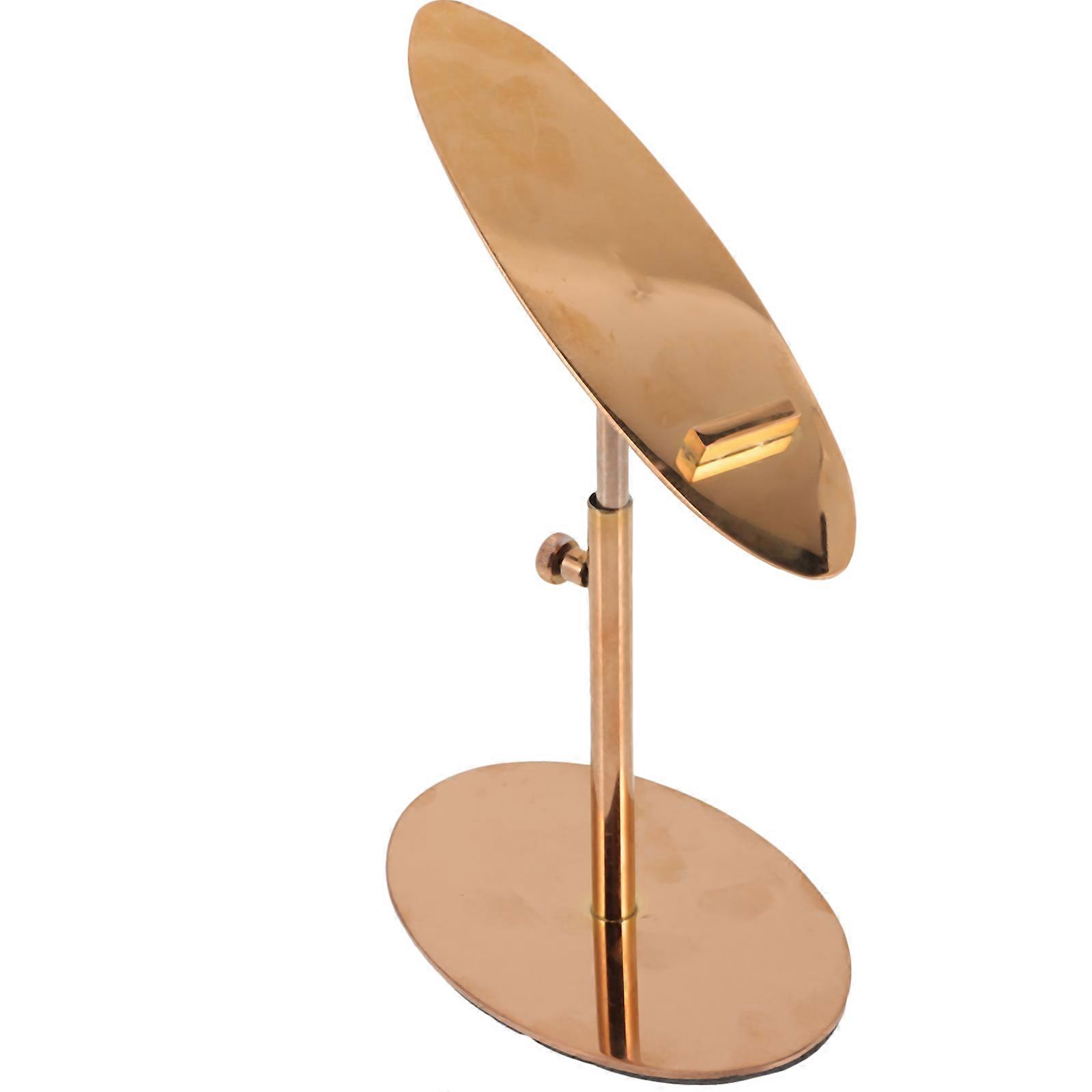 5Pcs Rose Gold Shoe Display Stand for Store Adjustable High Heels Holder