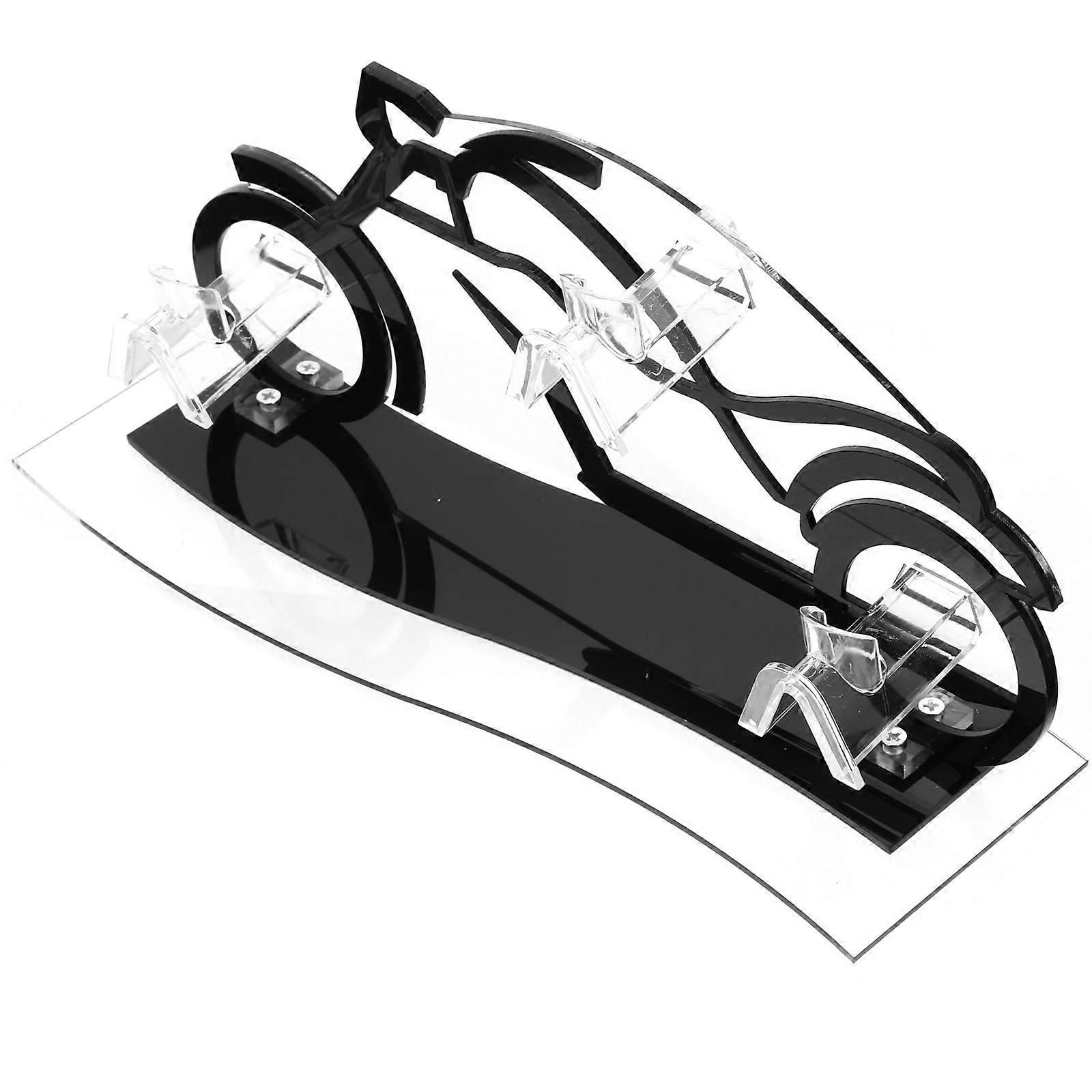 Sunglasses Display Stand Motorcycle Shape Acrylic Holder for 3 Units