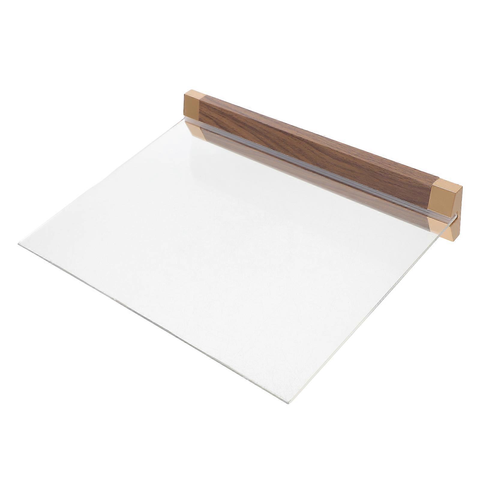 Acrylic Stand Tabletop Sign Holder Clear Display for Home and Shop 5Pcs