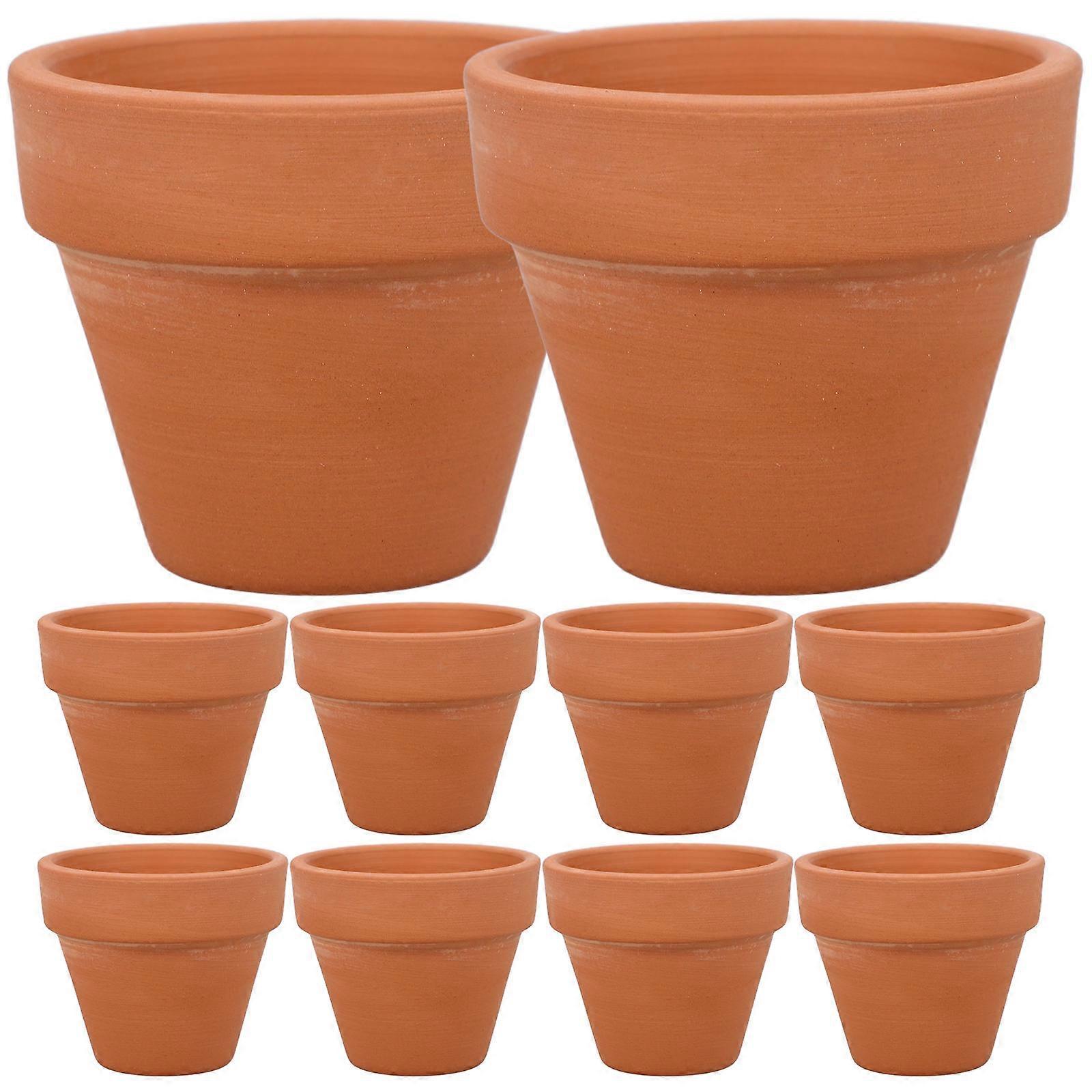 Small Ceramic Planter 40 Pcs Suitable For Home Decoration Cactus 4.5x4cm Smooth Texture Great For Teaching