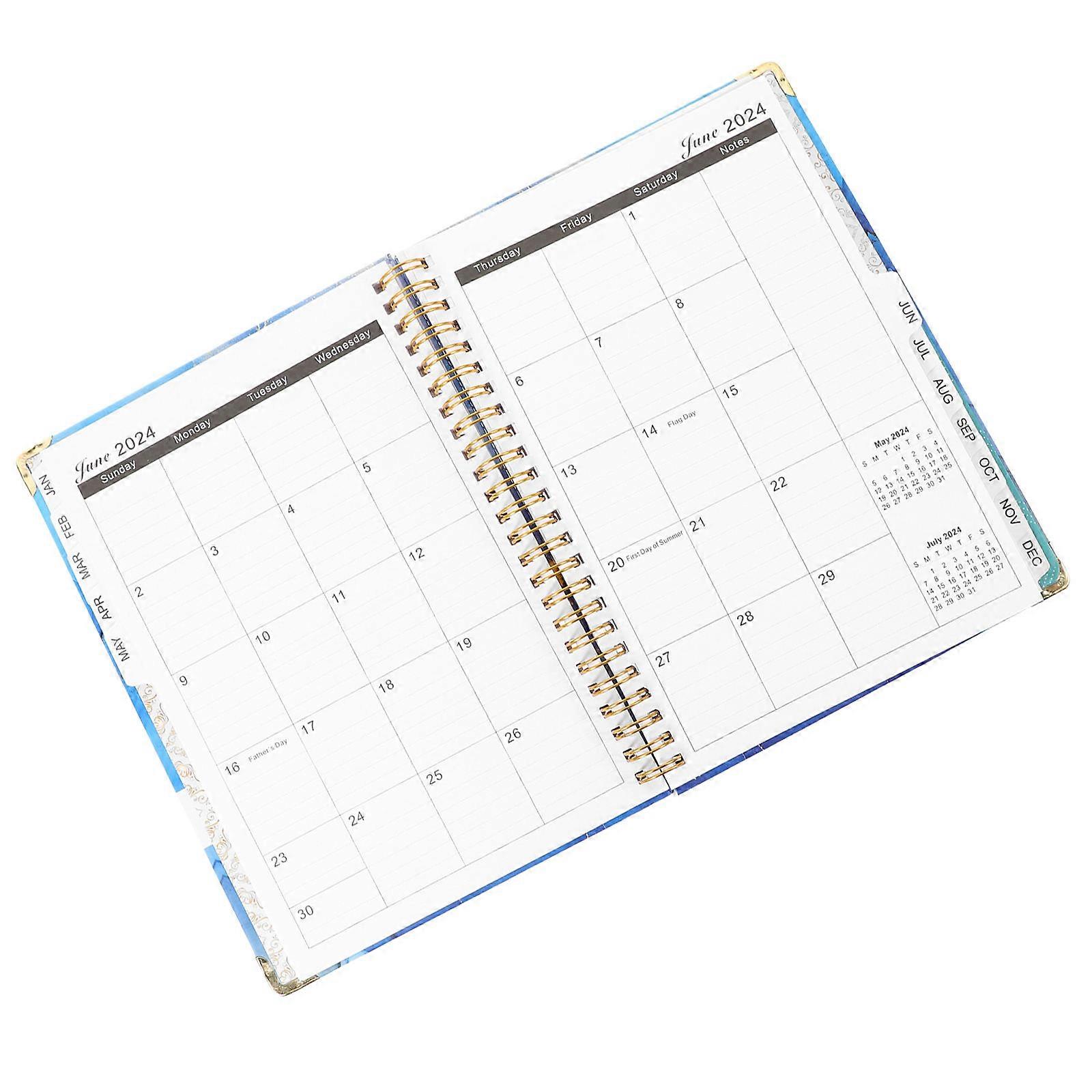 Rectangular Note Book 3Pcs Household Planner Listing And Sketching With Fine Workmanship And Fashionable Appearance