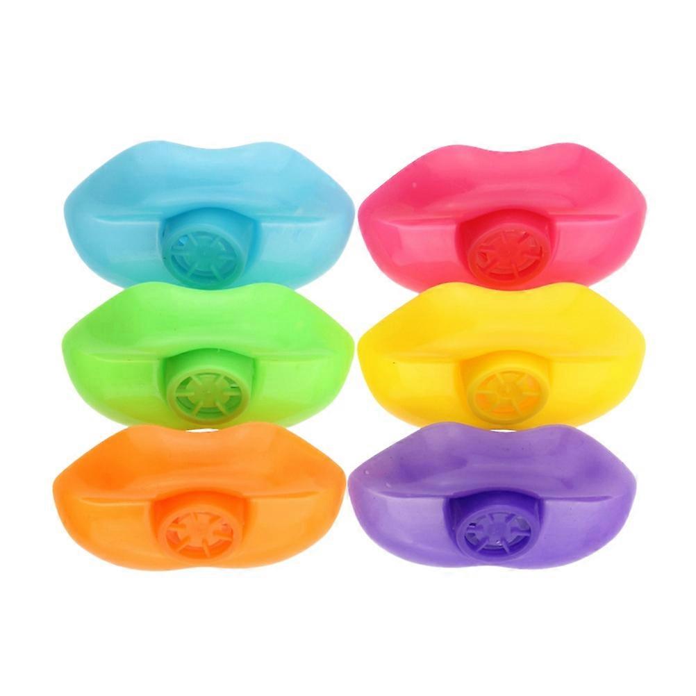 Plastic Lip Whistles for Kids Playing with 48Pcs Assorted Favors