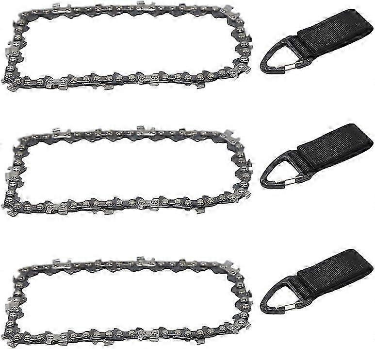 4" GTA 26 Chainsaw Chains 1/4" 28 Training Links, 3 Pieces 1.1mm Mini Chainsaw Chain Accessories for