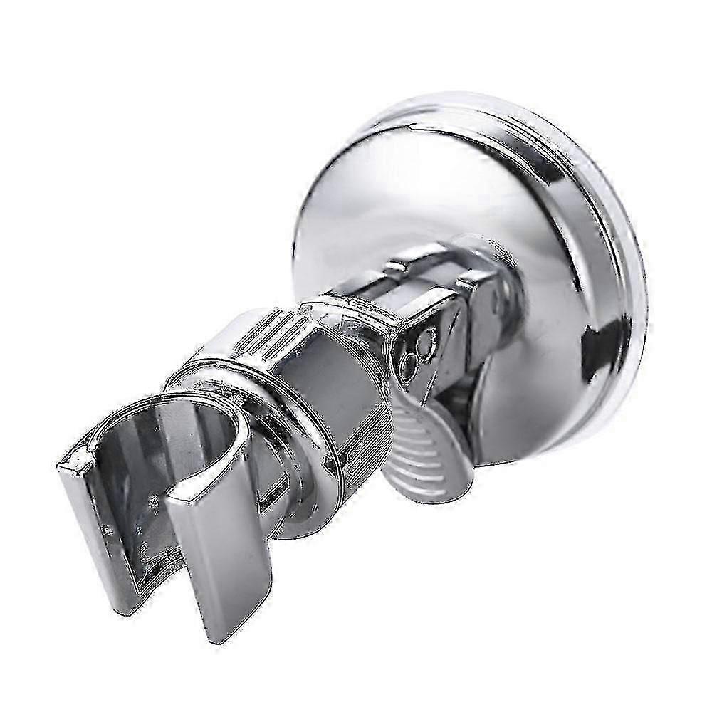 Shower Head Handset Holder Chrome Bathroom Wall Mount Suction Bracket