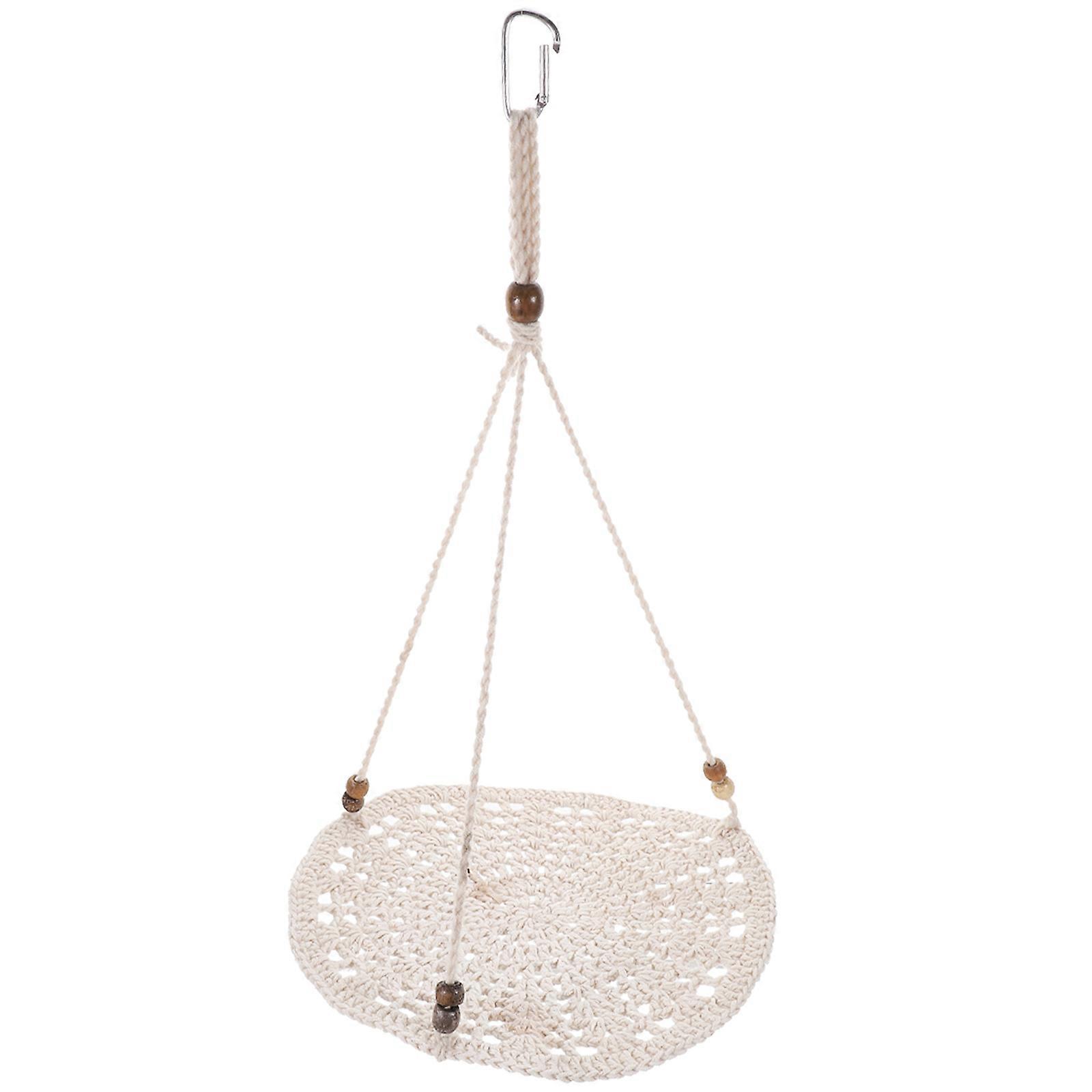 Bearded Dragon Swing Hammock For Pets Indoor 35X25CM Cotton Multi-Functional 1Set