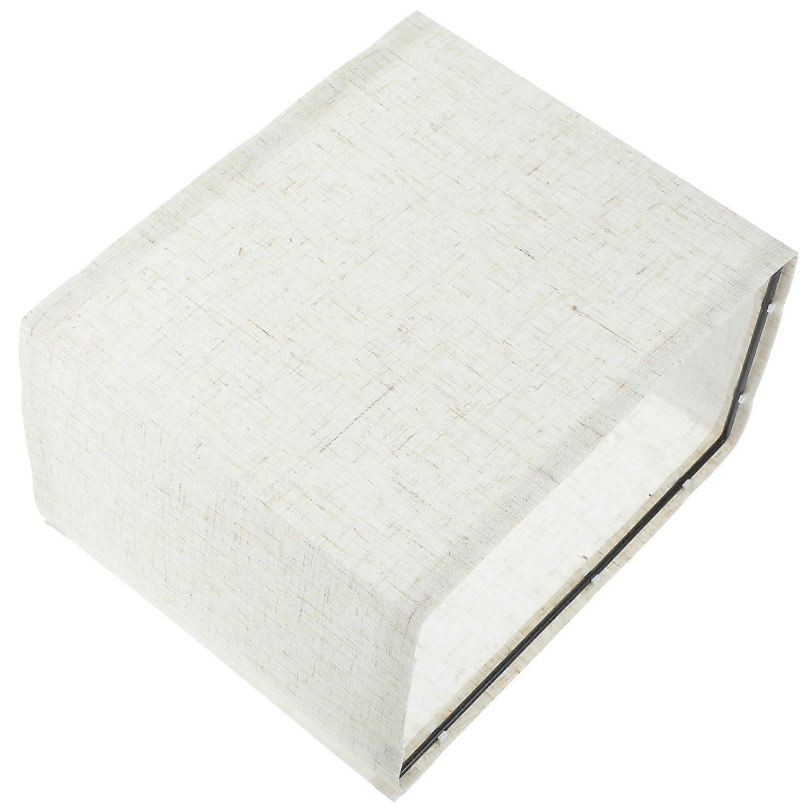 Small Lampshade E27 Light Socket for Home Use 3Pcs Beige Linen Lamp Cover