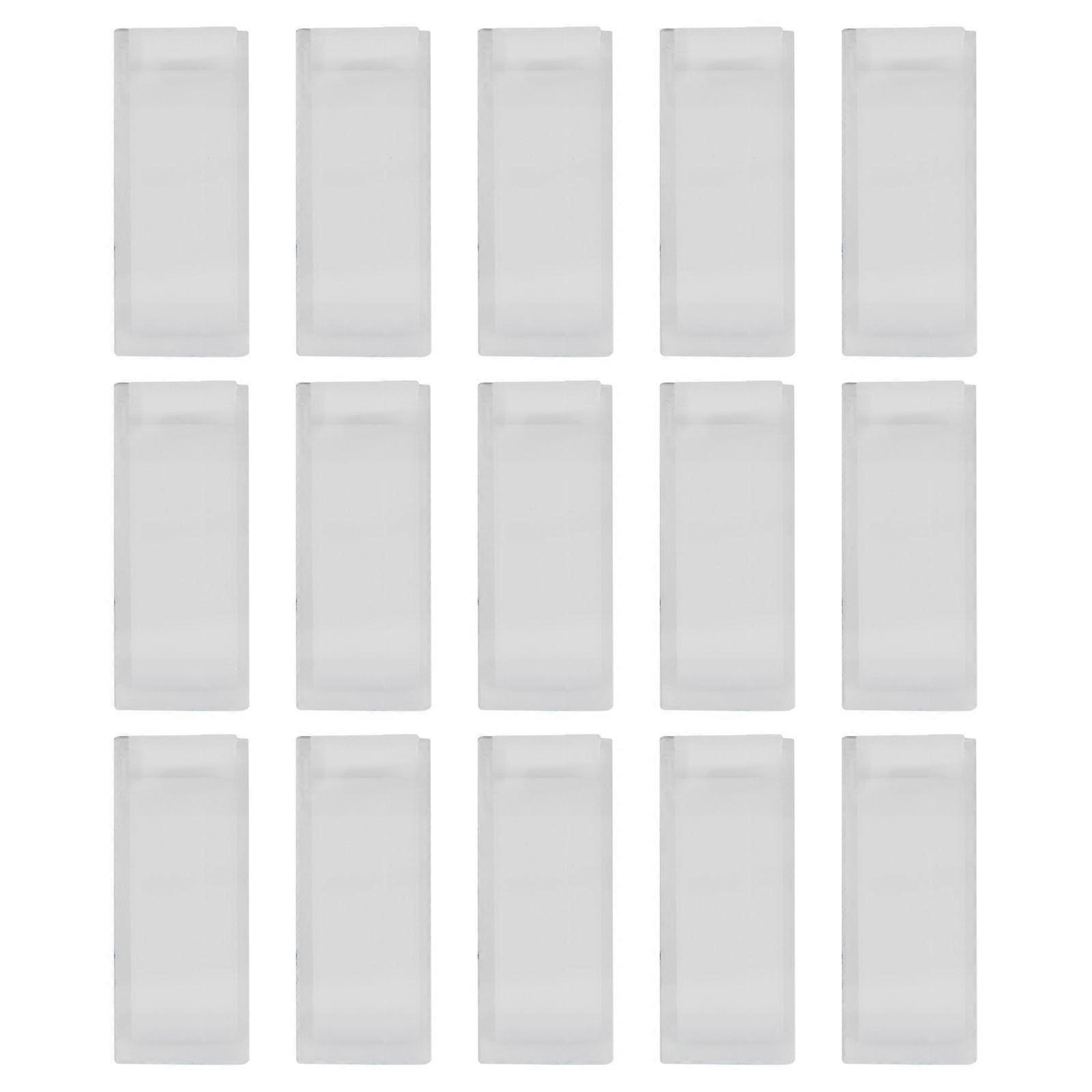 Data Line Buckle Plastic Wiring Clip Self-Adhesive Clamp 50Pcs Set