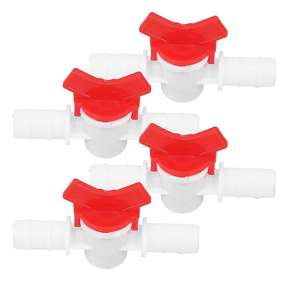 Drip Irrigation Valve Plastic Ball Valve for Shut Off 16Pcs Set