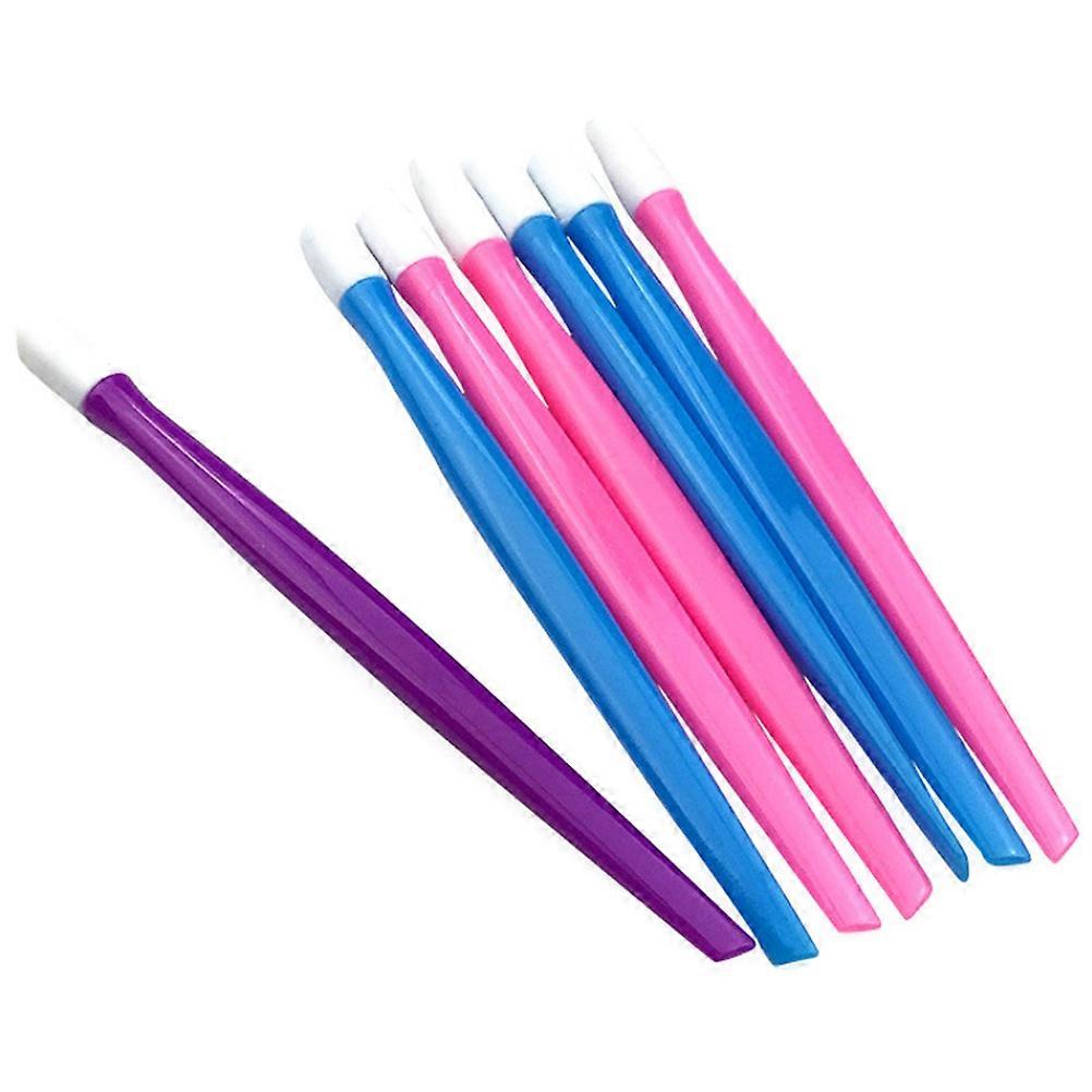 Nail Pusher Multi-Function Embossing Stick Manicure Tool Assorted Color 48Pcs