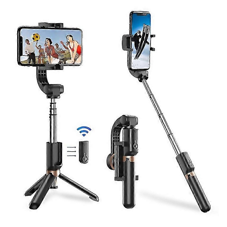 For Apexel Apld6 Live Video Multifunctional Mobile Phone Gimbal Stabilizer Selfie Stick