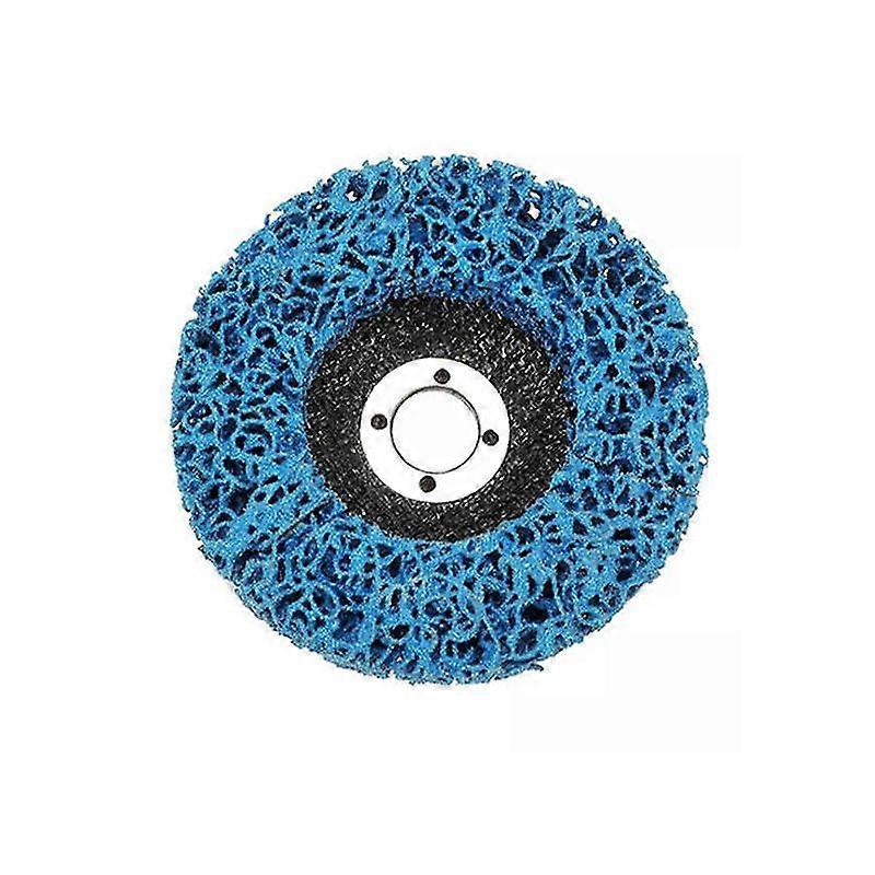 Pack 115mm Paint Stripper Discs for Angle Grinder, Clean and Remove Paint Coating, Rust, Oxidizing Welds (Blue)