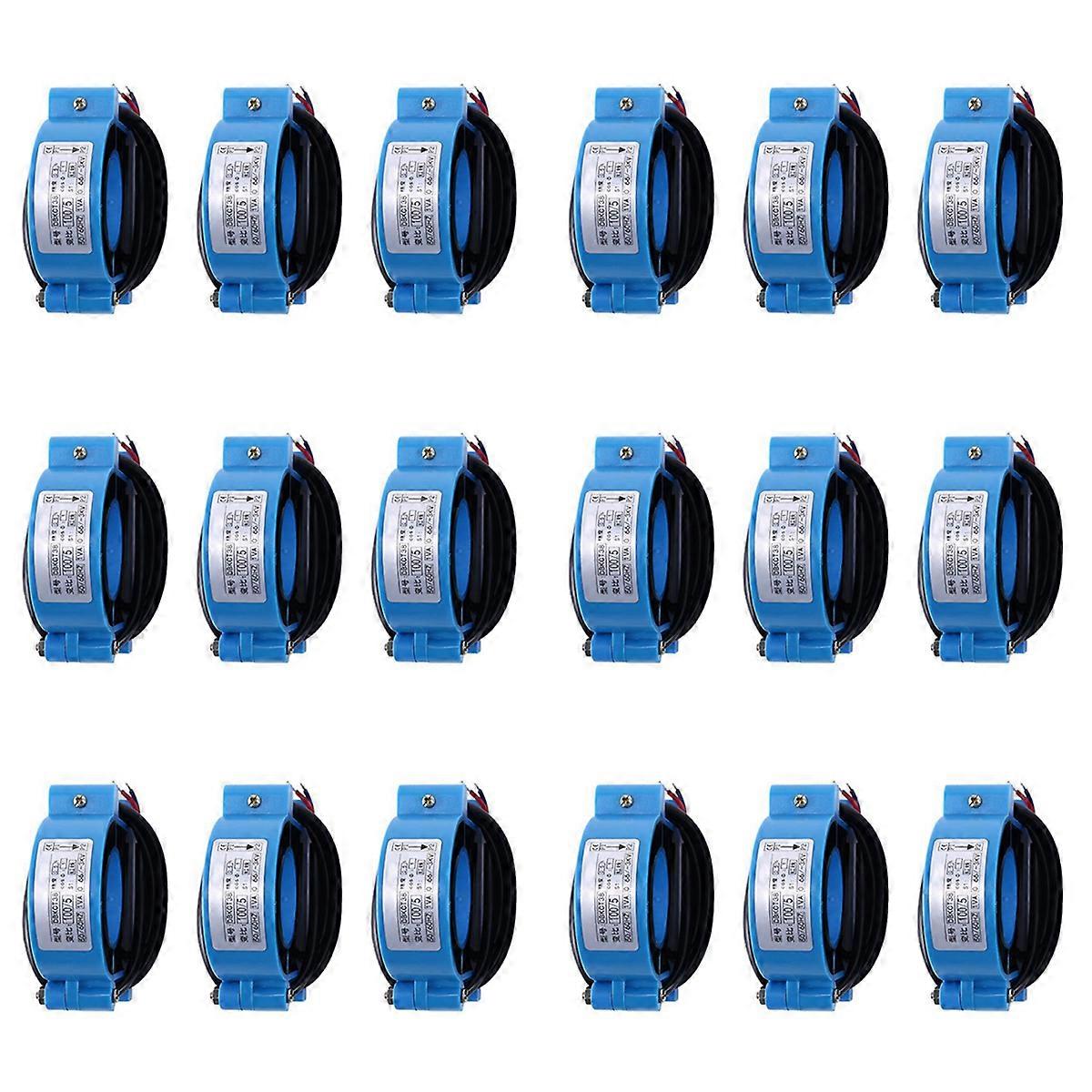 3-delad/batch liten AC-strömtransformator Ct 100A/5A AC delad kärna