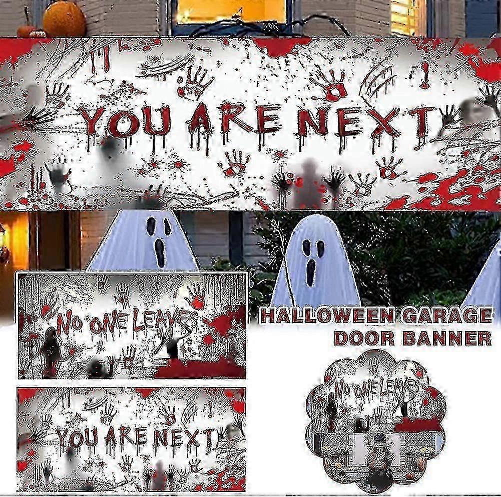 Polyester Halloween Backdrop Banner for Haunted House