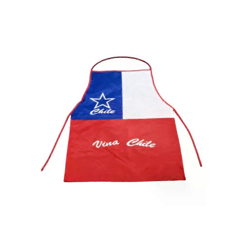 Directly Delivery 100% Polyester Free Size Chile FLags apron