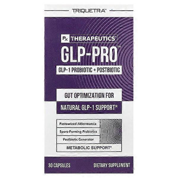 Triquetra Health, PX TherapeuticsÃ¢ÂÂ¢, GLP-ProÃ¢ÂÂ¢ GLP-1 Probiotics + Postbiotic, 30 Capsules