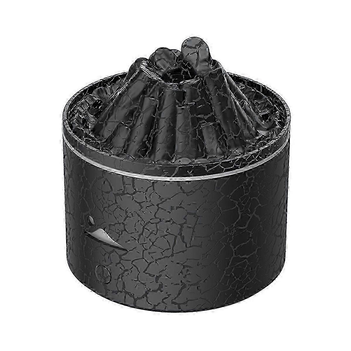 2025 180ml Essential Oil Diffuser, Volcano Humidifier with Flame Aroma,B