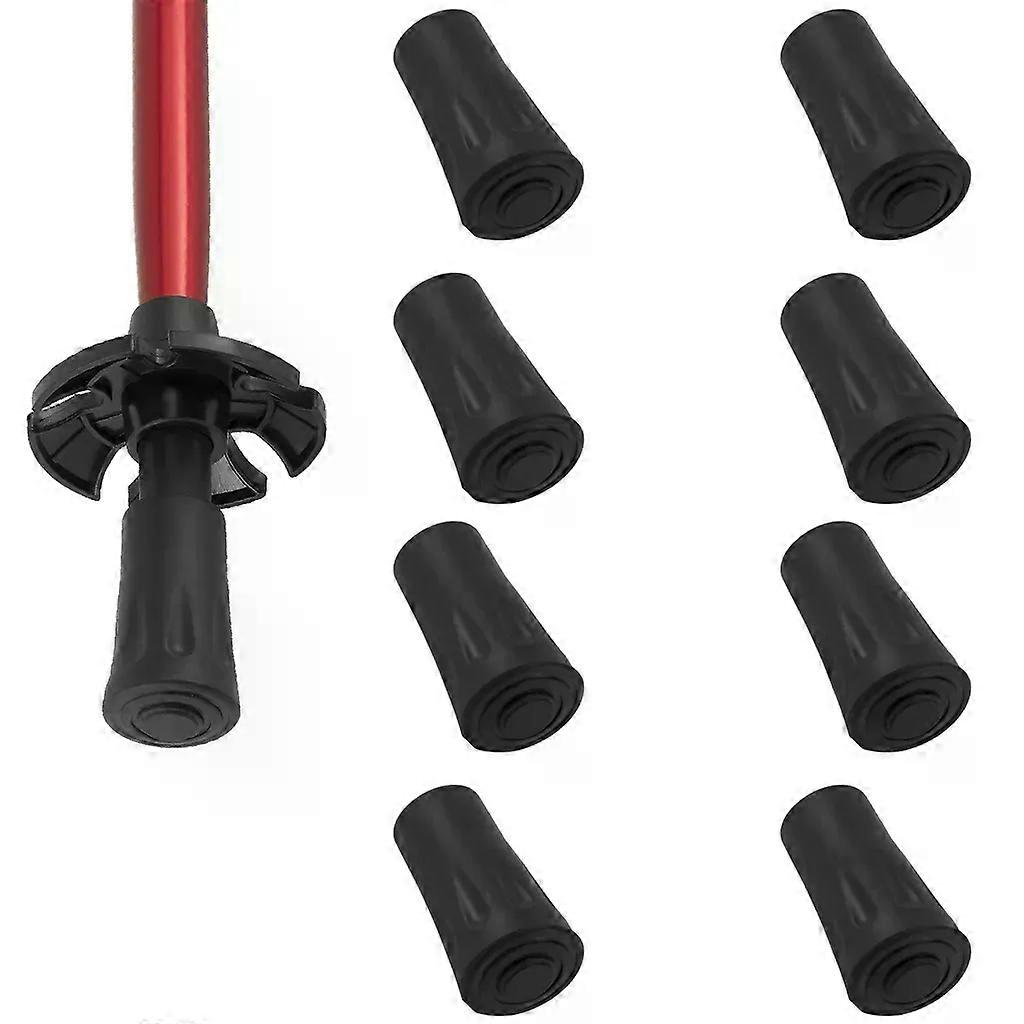 MidGard Nordic Walking Replacement Pads - Rubber buffers for hiking and trekking