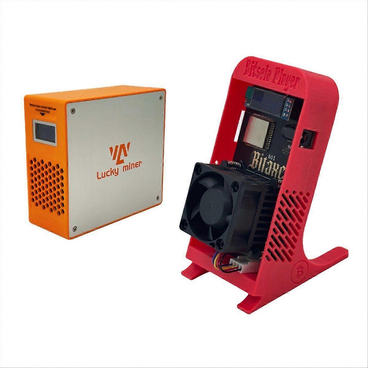 Gamma 601 1.2TH/S 18W BTC Solo Miner BM1370 Asic Chip + LG07 11MH/S Doge Miner Litecoin Miner AU P