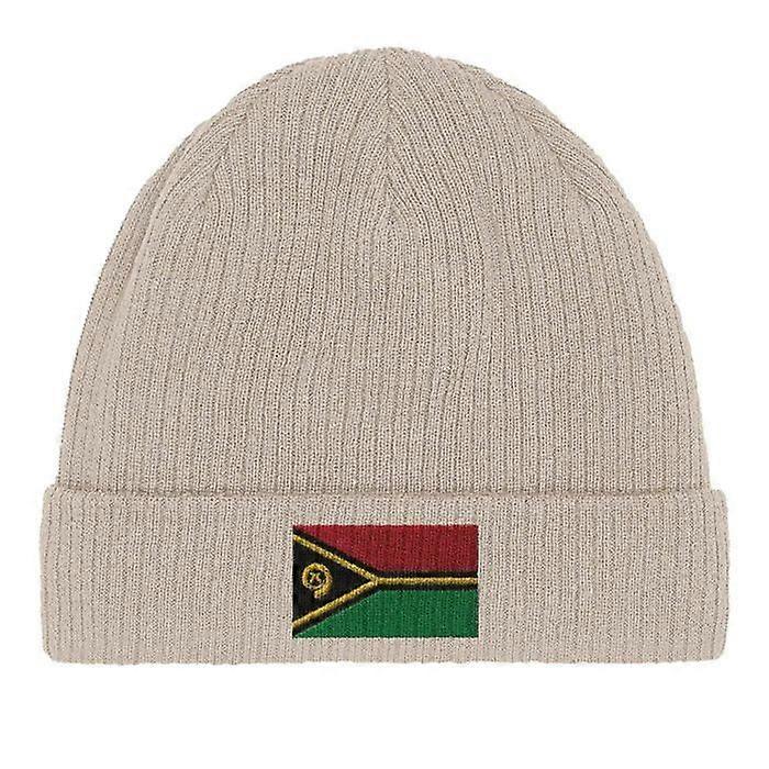 Vanuatu Flag Cap in Beige