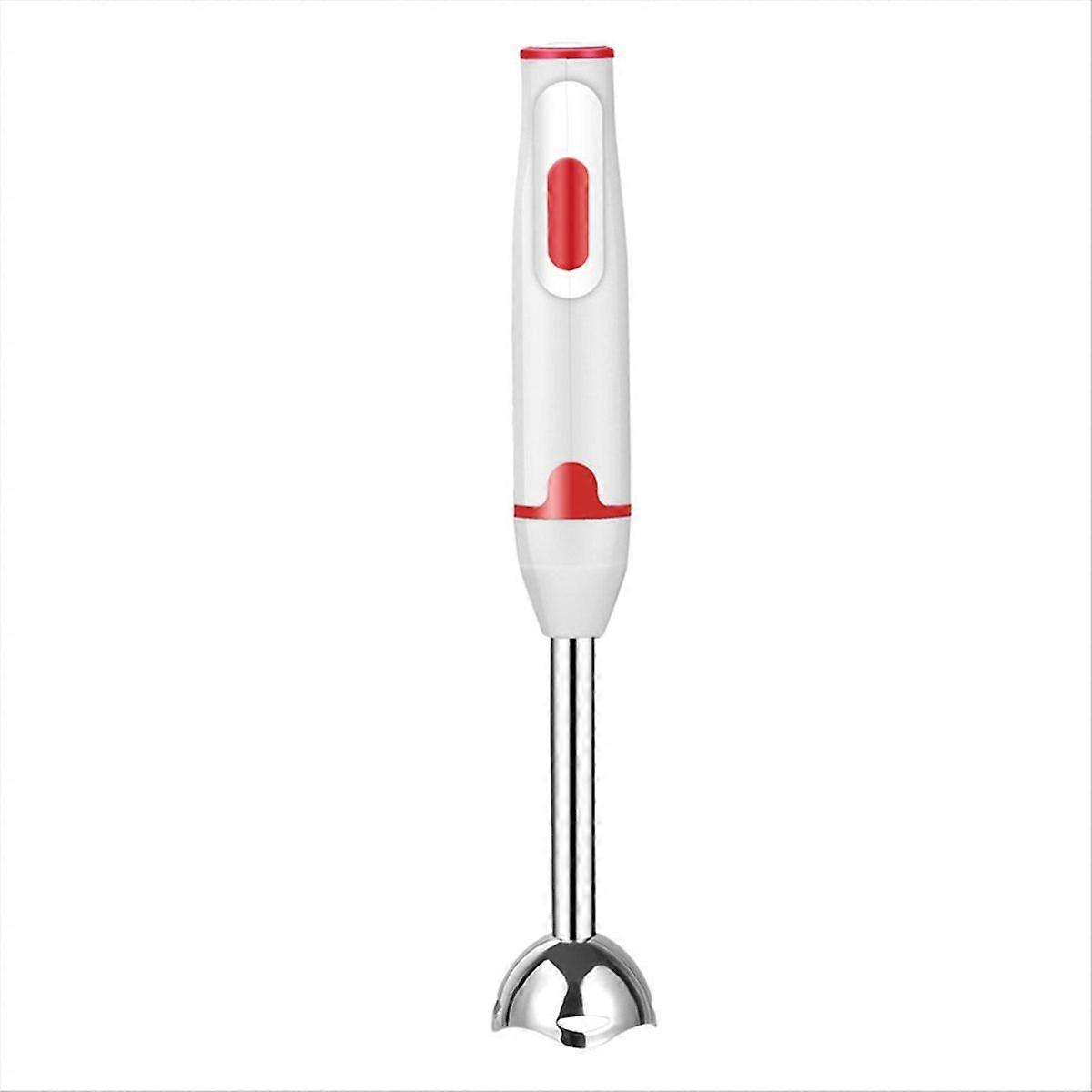Hand Stick Blender Electric Food Vegetable Grinder EU Plug red