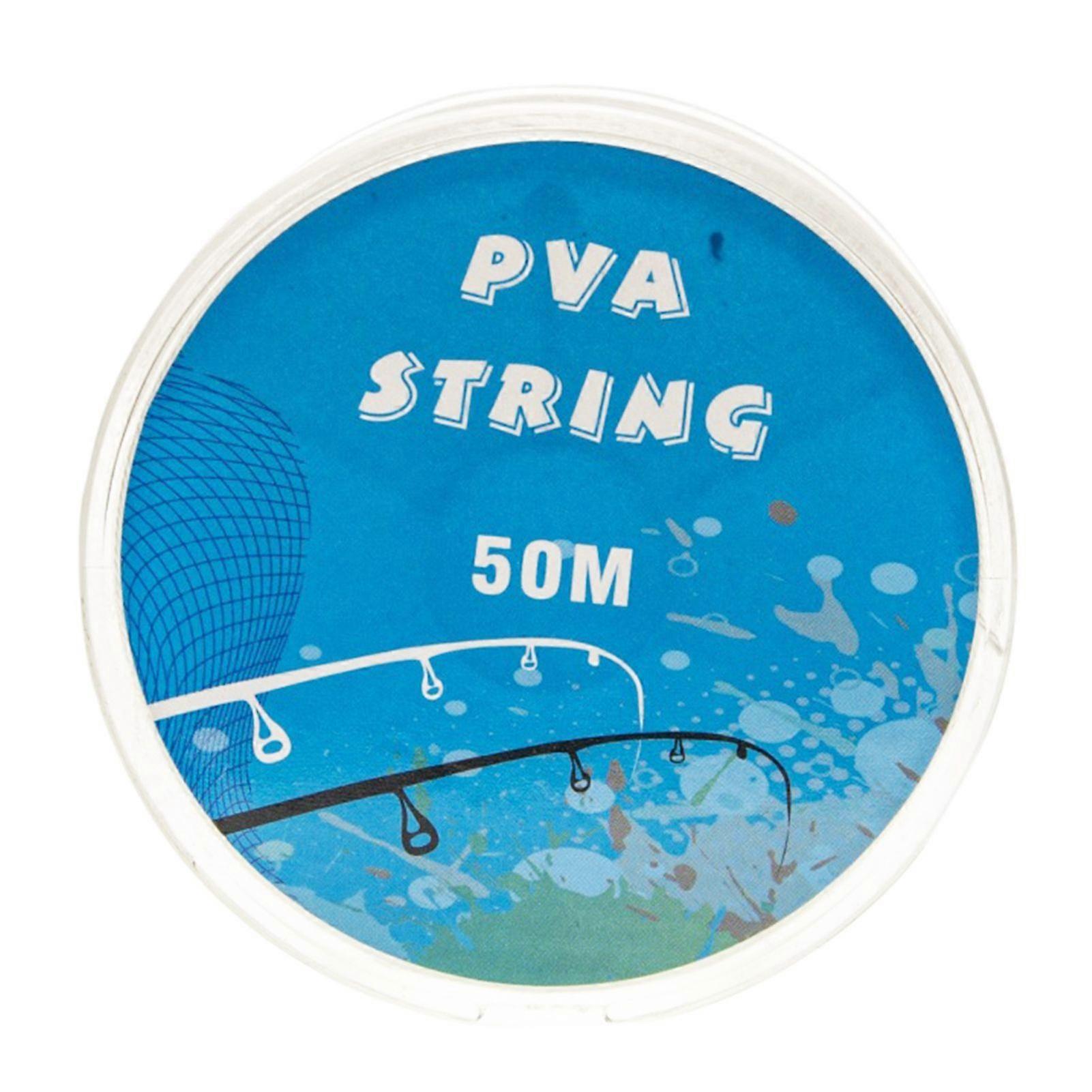 1 Roll PVA String Dissolvable Bait Fishing Line Compact Design Portable Carp Fishing PVA String Line Outdoor Fishing Accessories