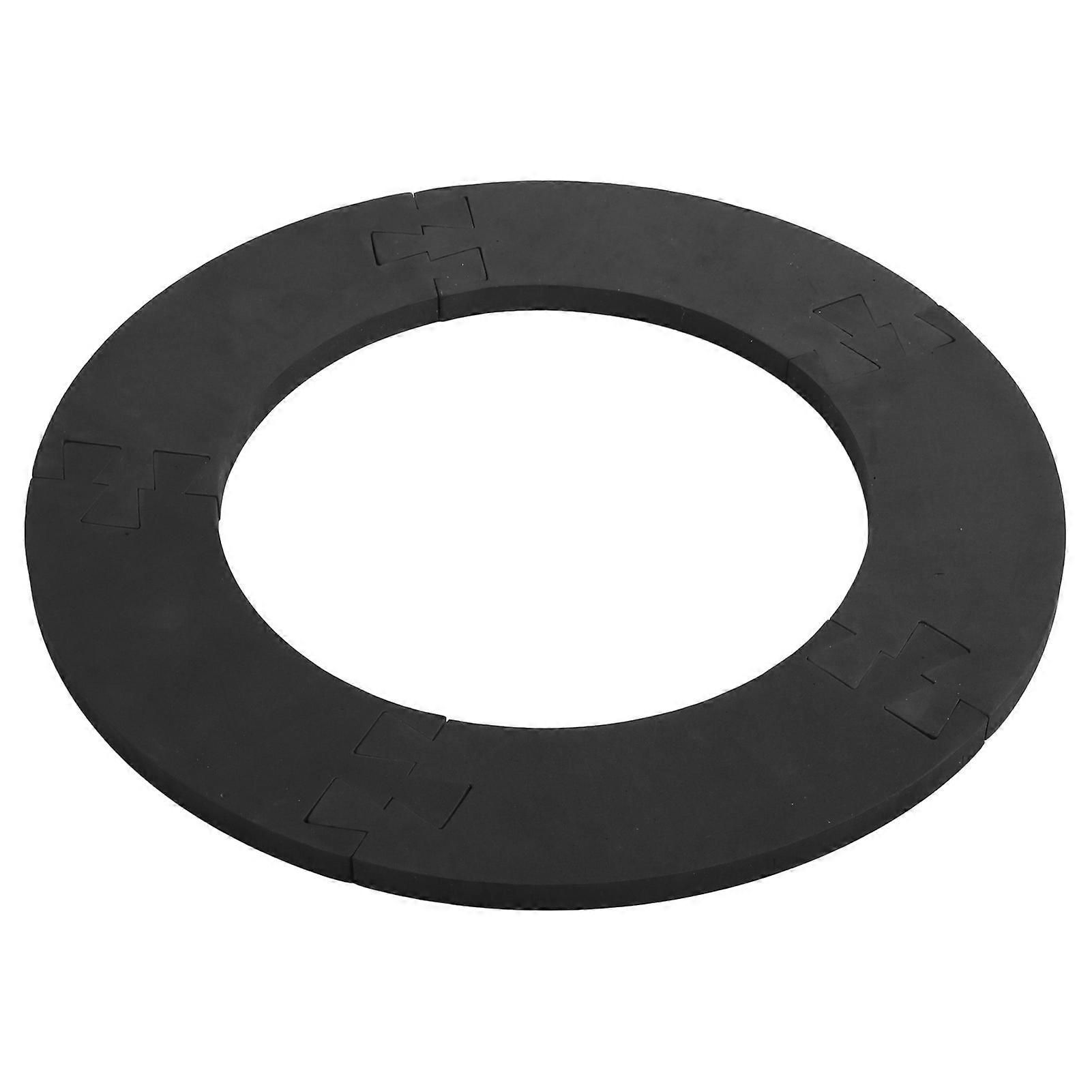 5PCS Dartboard Surround Ring Splicing Dart Board Wall Protection Ring Universal for Homes Bars Game Rooms