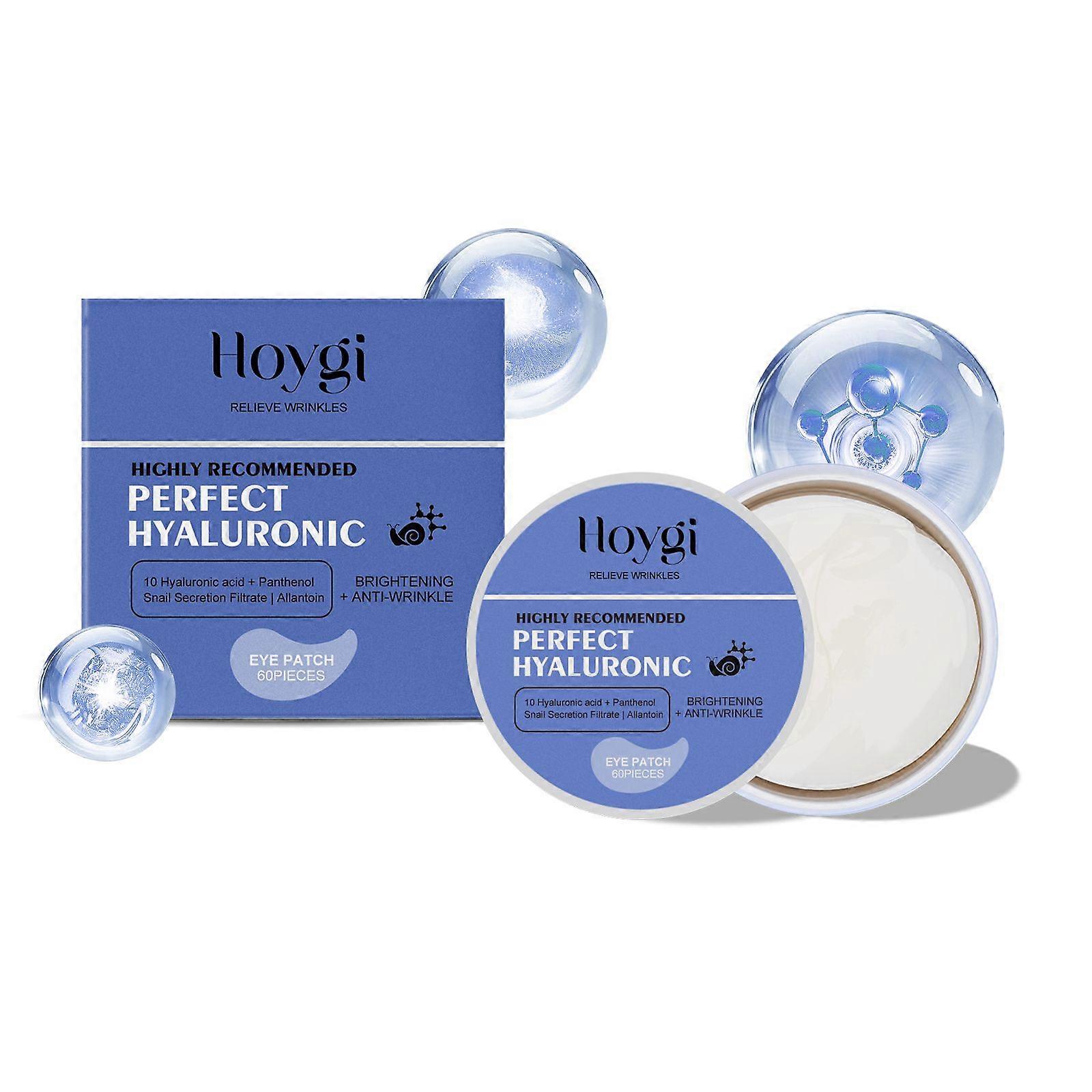 Hoygi Hyaluronic Acid Eye Mask Nourishing Effective Fade Eye Lines Fine Lines Hydrating, Nourishing And Moisturizing Nursing Patch