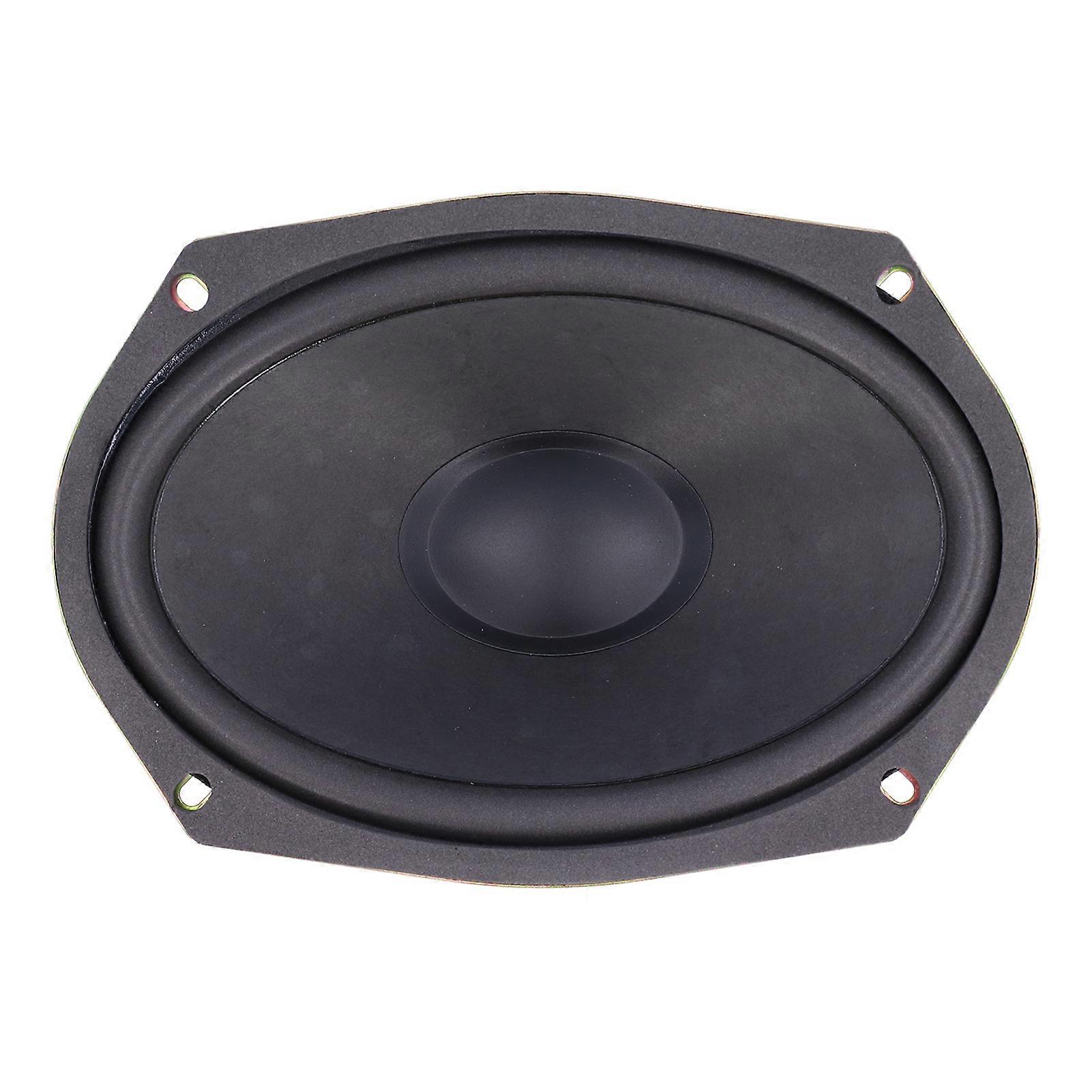 Round car speaker 93dB for universal coaxial stereo black