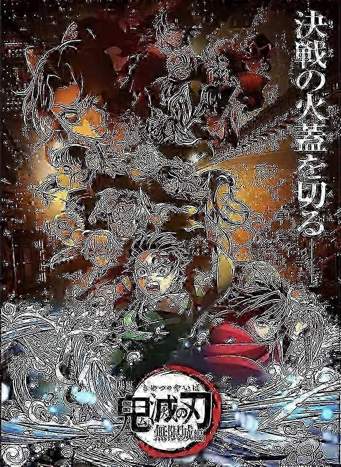 1-3X 2025 Demon Slayer Anime Advent Countdown Holiday Blind Box Χριστουγεννιάτικο Δέντρο Διακόσμηση Κινούμενα Σχέδια Ακρυλικό Μενταγιόν