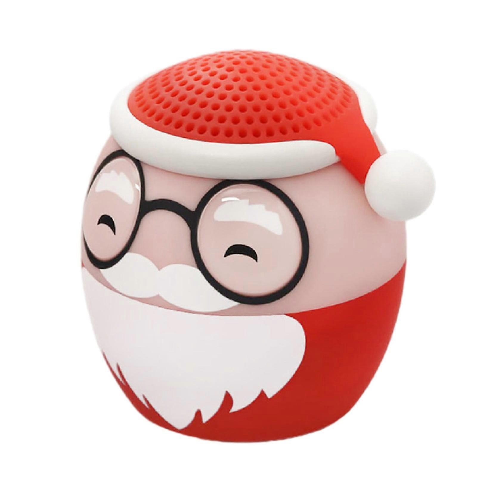 PAVEOS Bluetooth Speaker Mini Small Audio Wireless Portable Outdoor Small Audio Bluetooth Speaker Suitable for Home Use Red