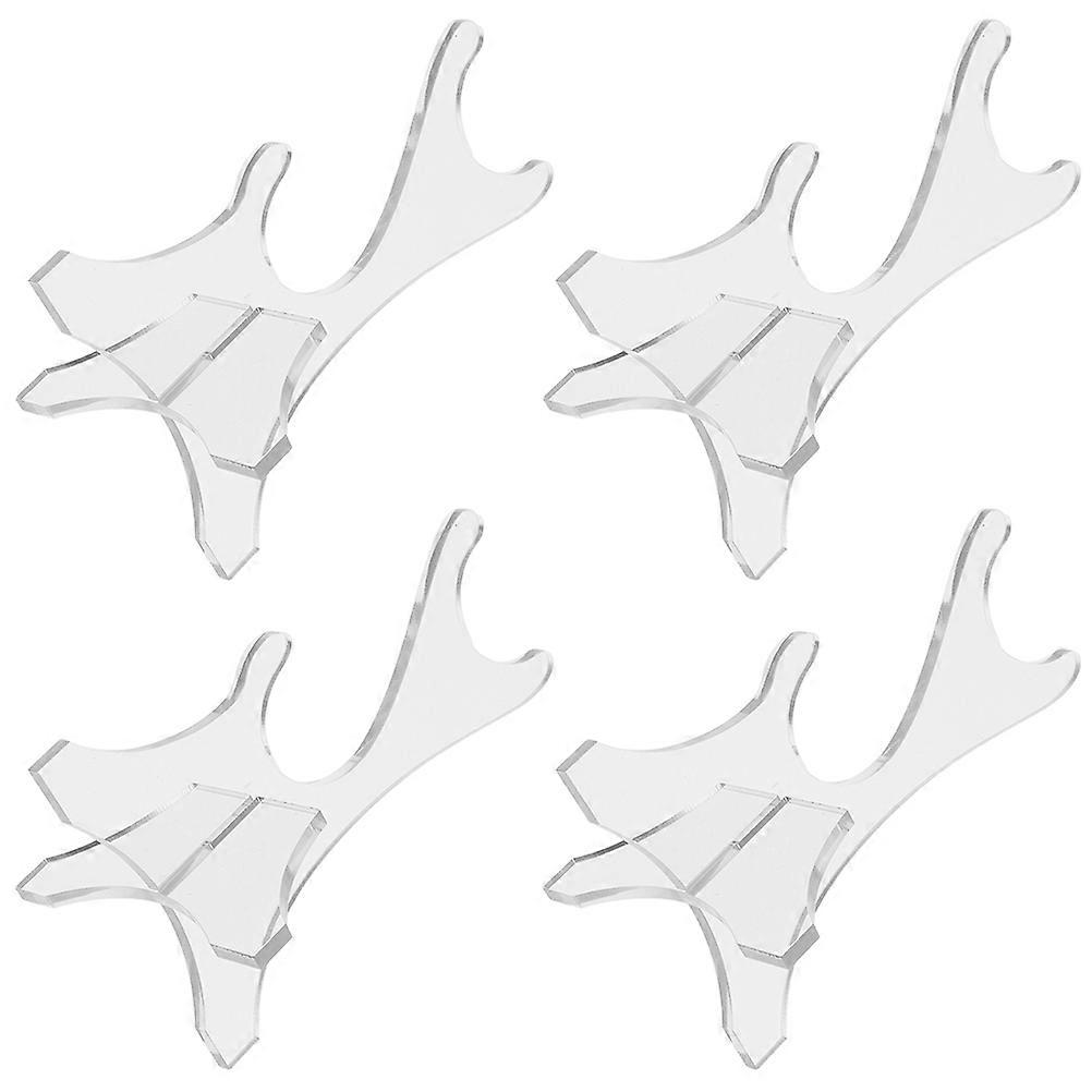 Display Stand with Clear Acrylic Sword Rack for 2Pairs Lightsabers