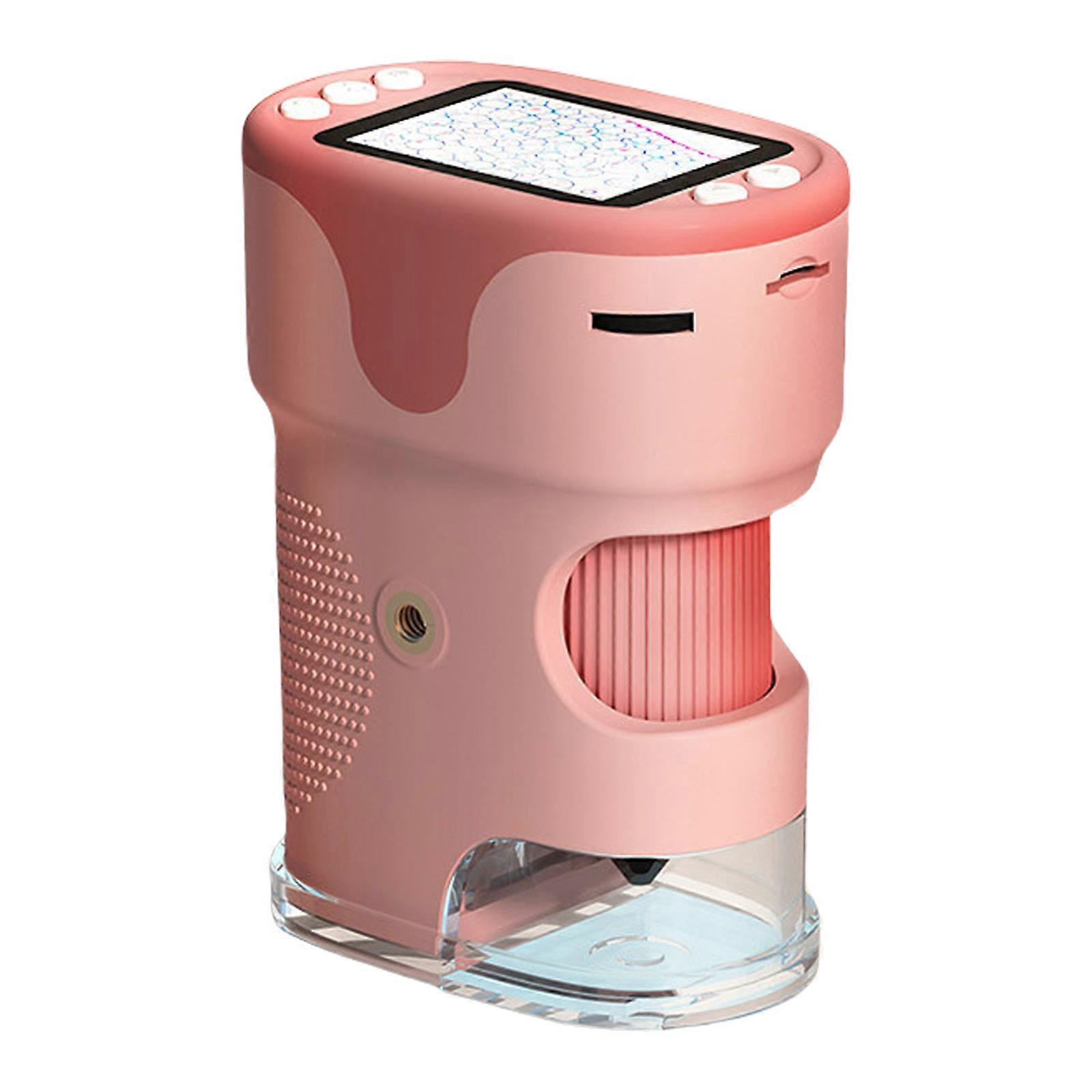 Handheld Microscope with Build In 32G Memory & LED Light Exploration Tool for Educational & Scientific Exploration Multicolor