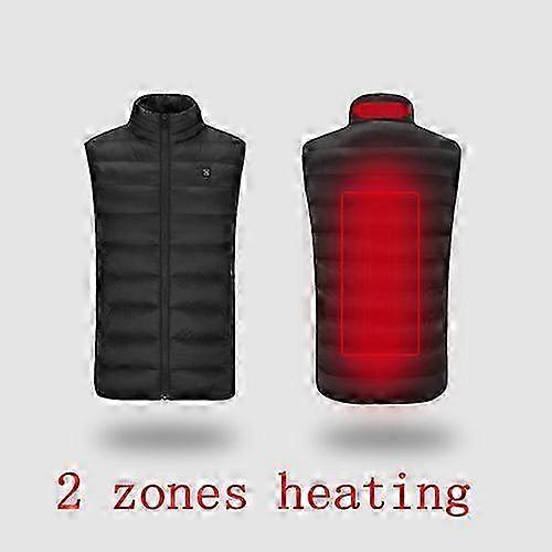 Electrically Heated Vest for Men, Multi-Zone Warming Jacket for Hiking and Hunting