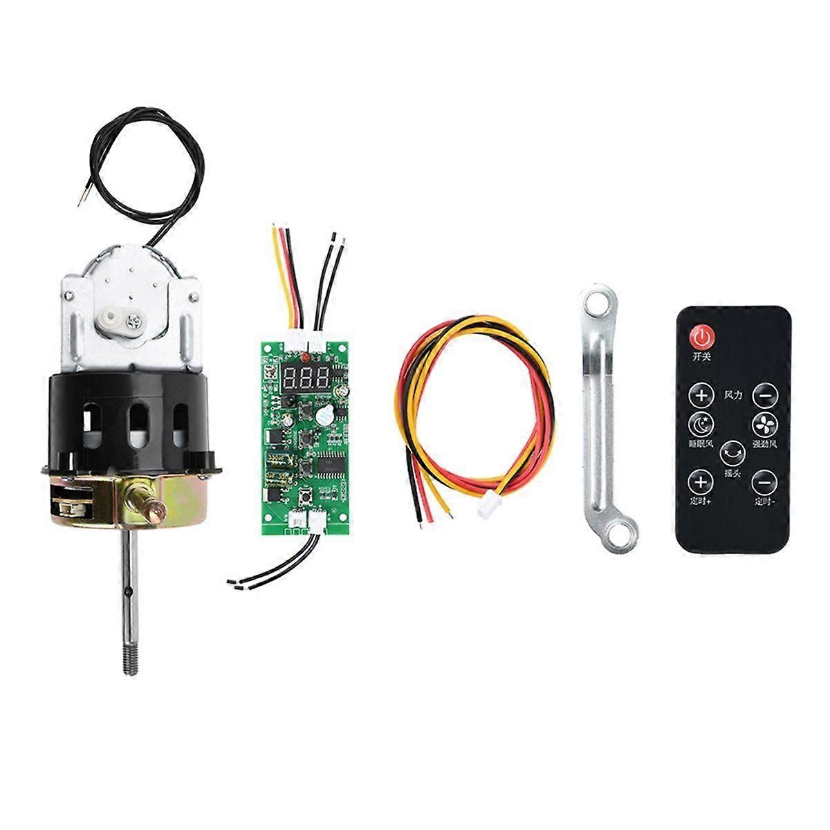 DC 9-28V Brushless Motor for Fans Remote Controlled High Power for Table Floor Wall Mounted Fans