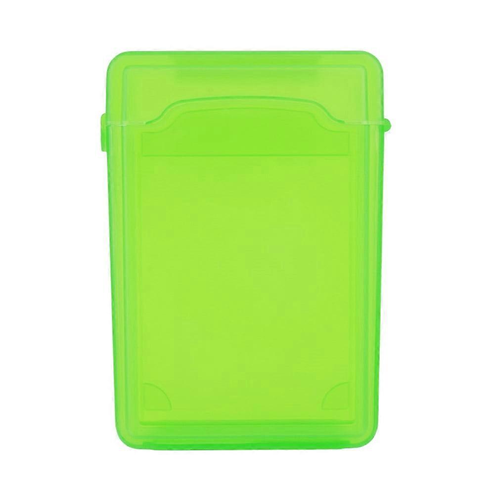 Jixopn 3.5" IDE/SATA HDD Storage Box - Dustproof & Shockproof Plastic Case for External Hard Drives, Portable HDD Enclosure, Multi-Color