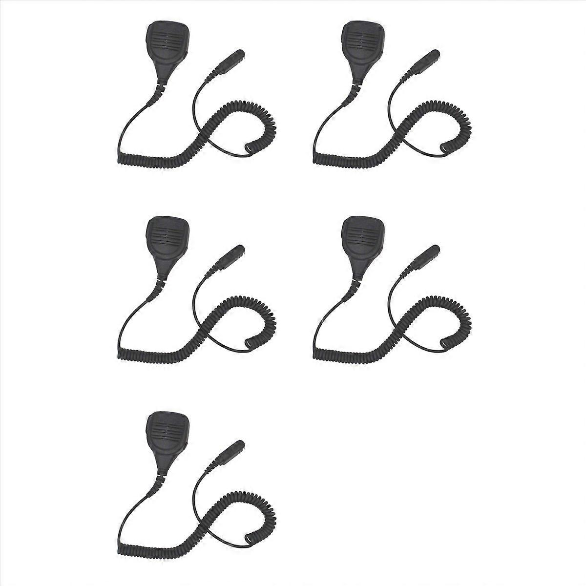 Lot de 5 microphones mains libres pour radio DEP550/E DEP570/E DP2400E DP2600E DP3441E MTP3150 MTP3250