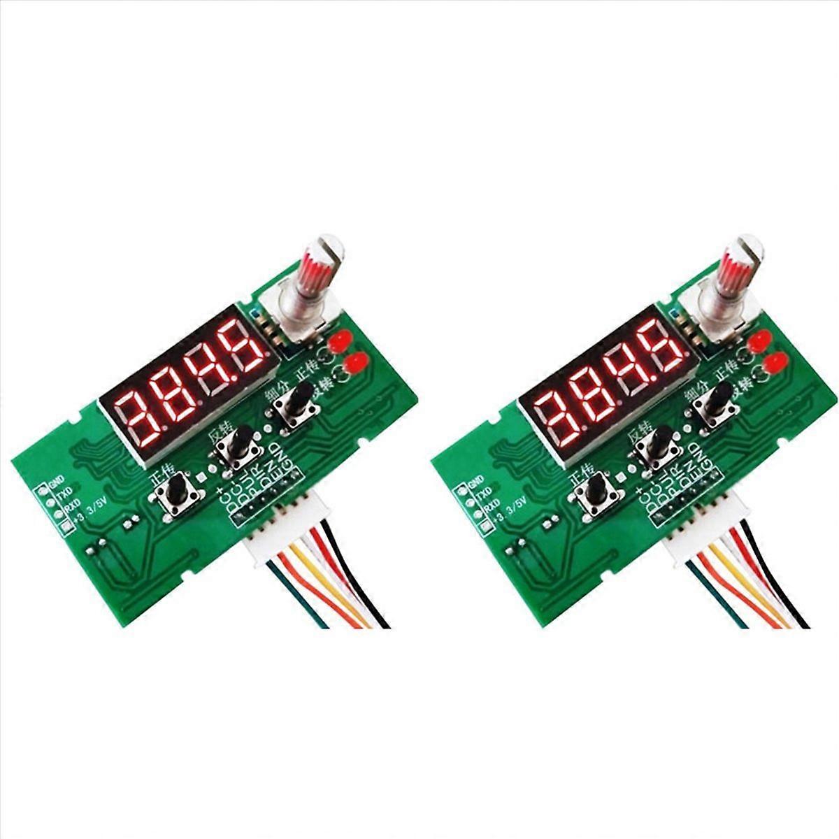 2X Speed RPM Display Stepper Motor Driver Controller Board Speed Adjustable Reversal