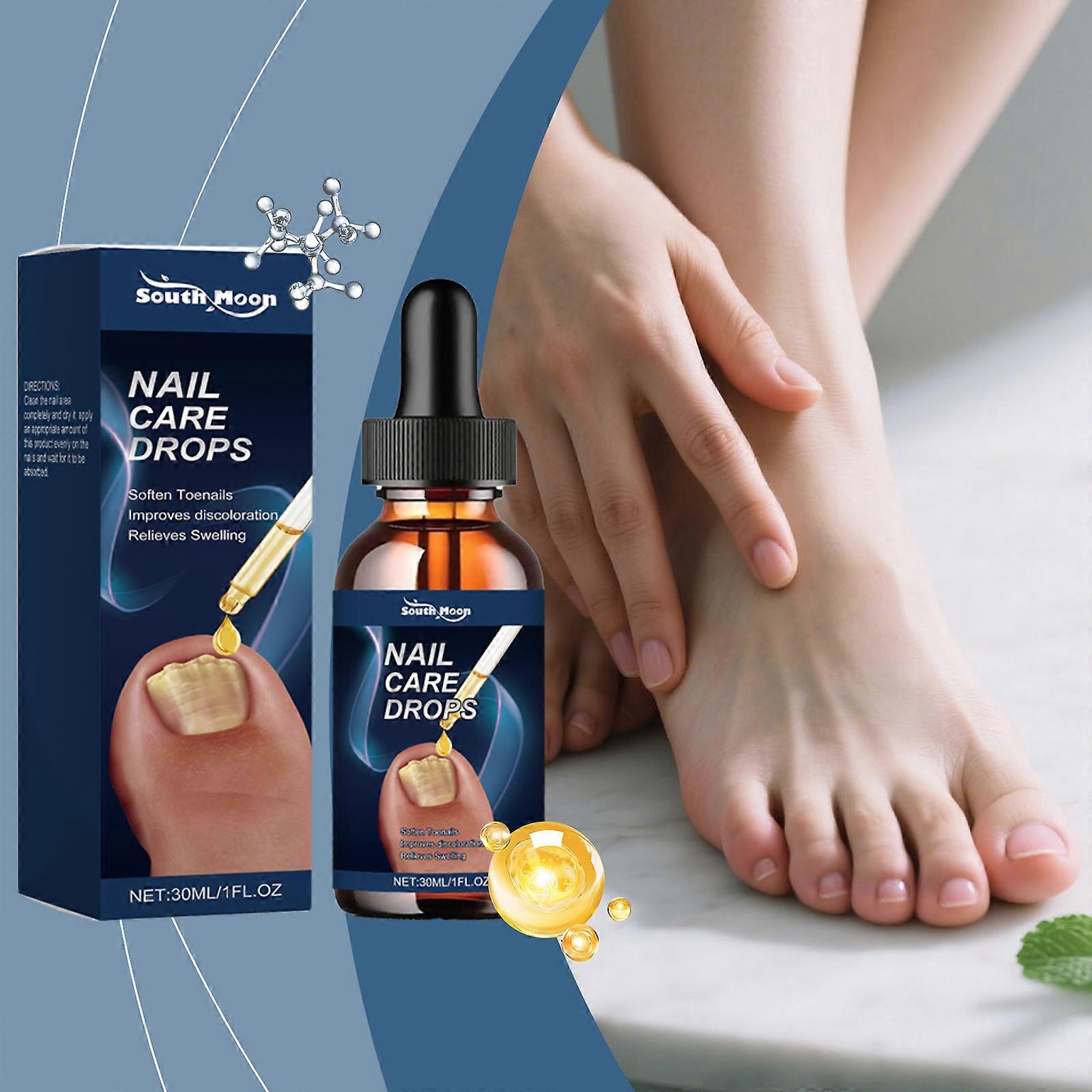 South Moon Nail Care Drops Nourish And Care For Soft Nails, Gently Clean The Nail Surface And Make It Smooth And Flat