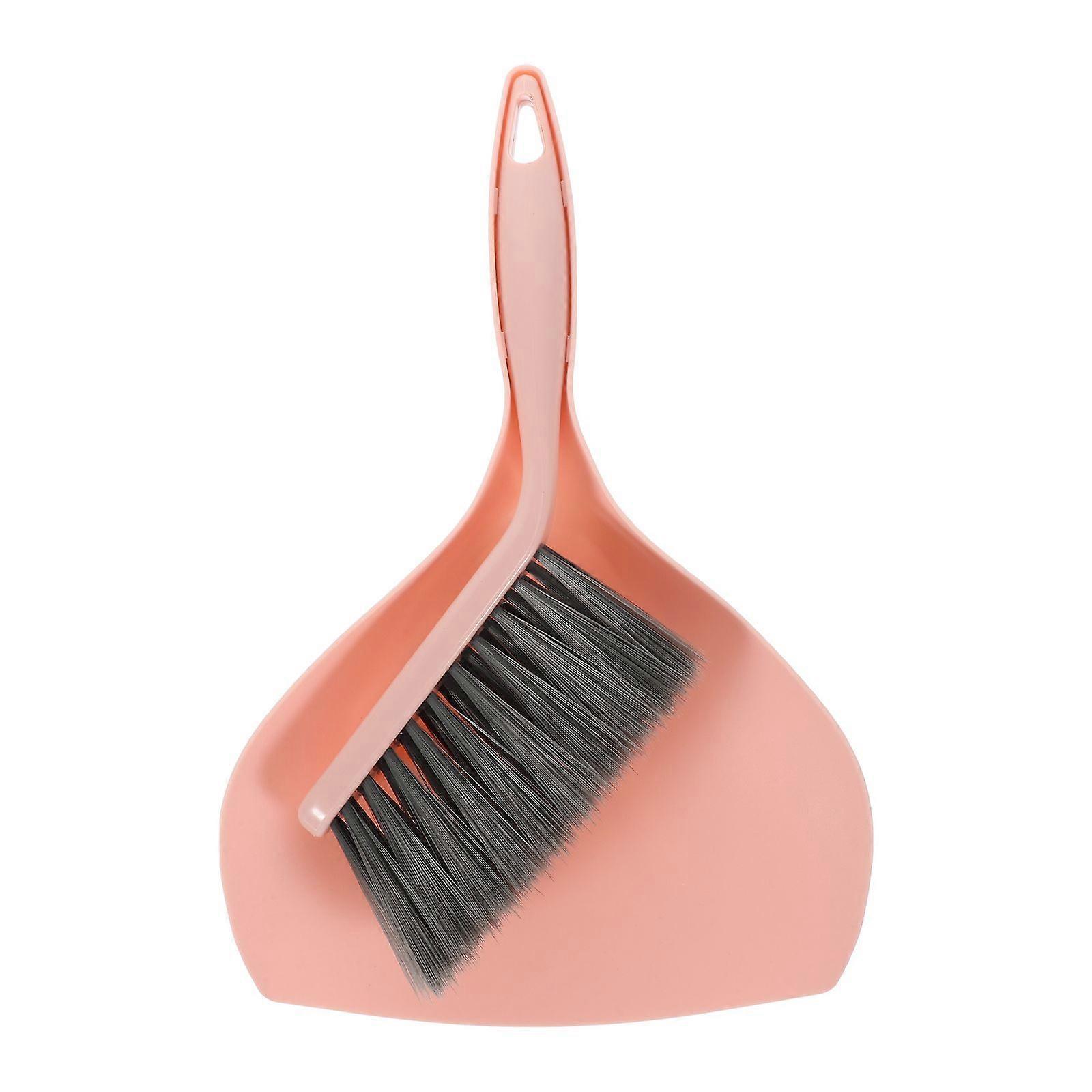 1 Set Desktop Broom And Dustpan Small Dustpan and Handheld Cleaning Brush