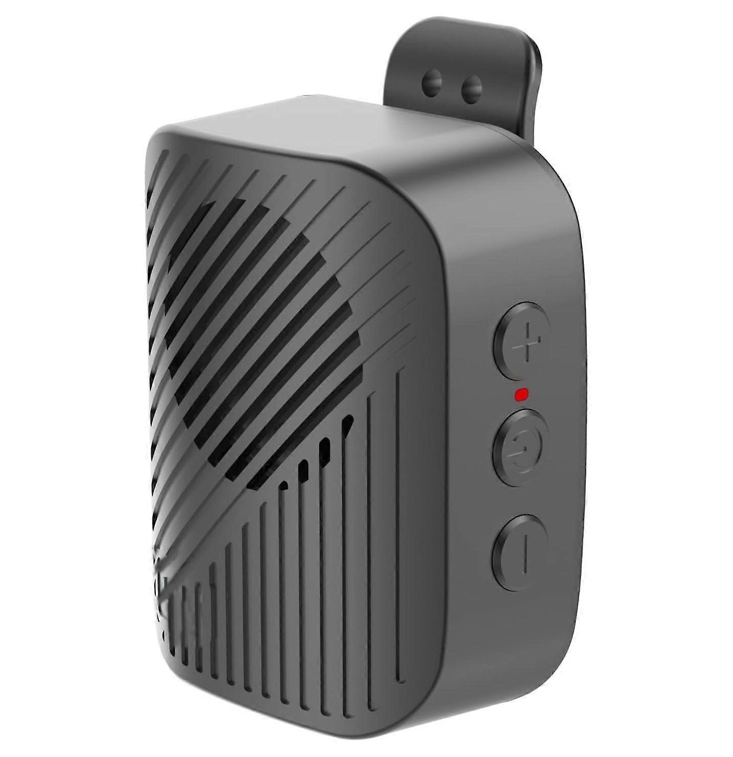 Wearable Bluetooth Speaker Magnetic Clip Portable Handsfree Calling 50 Hours Long Battery Life