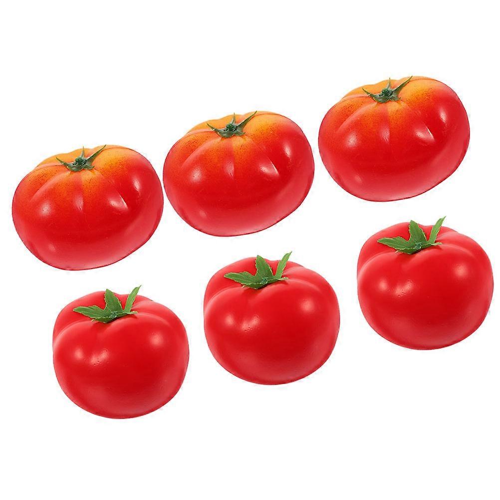 Artificial Tomato Foam Plastic Vegetable Model for Decor 18Pcs