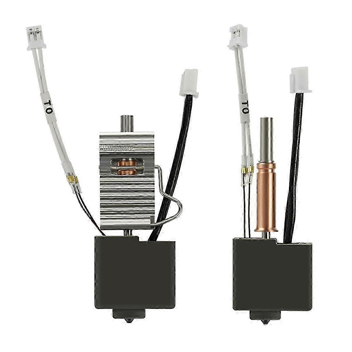 For 3 Hotend Nozzle Thermistor Heating Tube Heater Block with Heat Sink for Kobra3 Spare Parts A