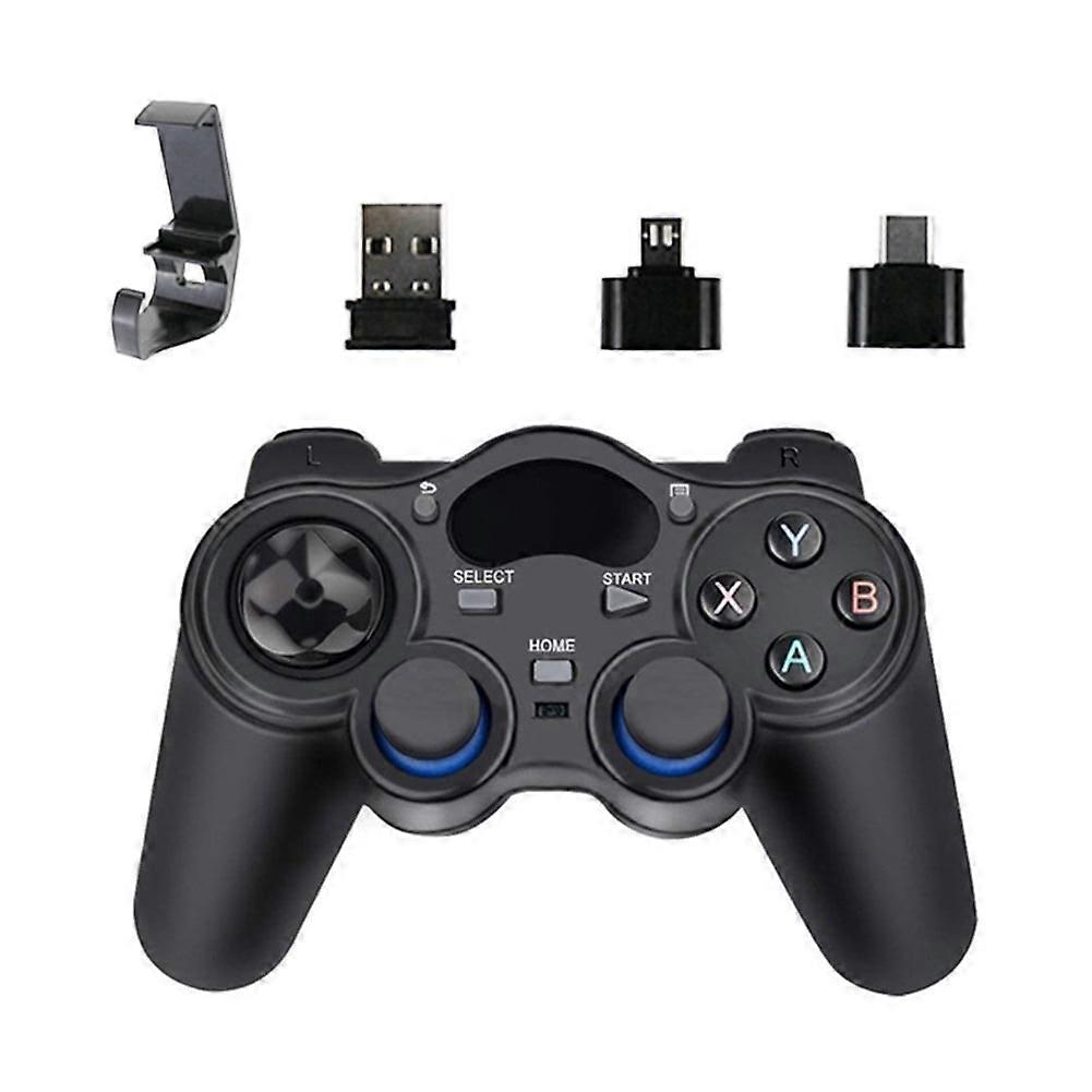 CHAXIN Wireless Gaming Controller 2.4G USB Gamepad with OTG Converter USB Joystick Control for Android TV Computer Box