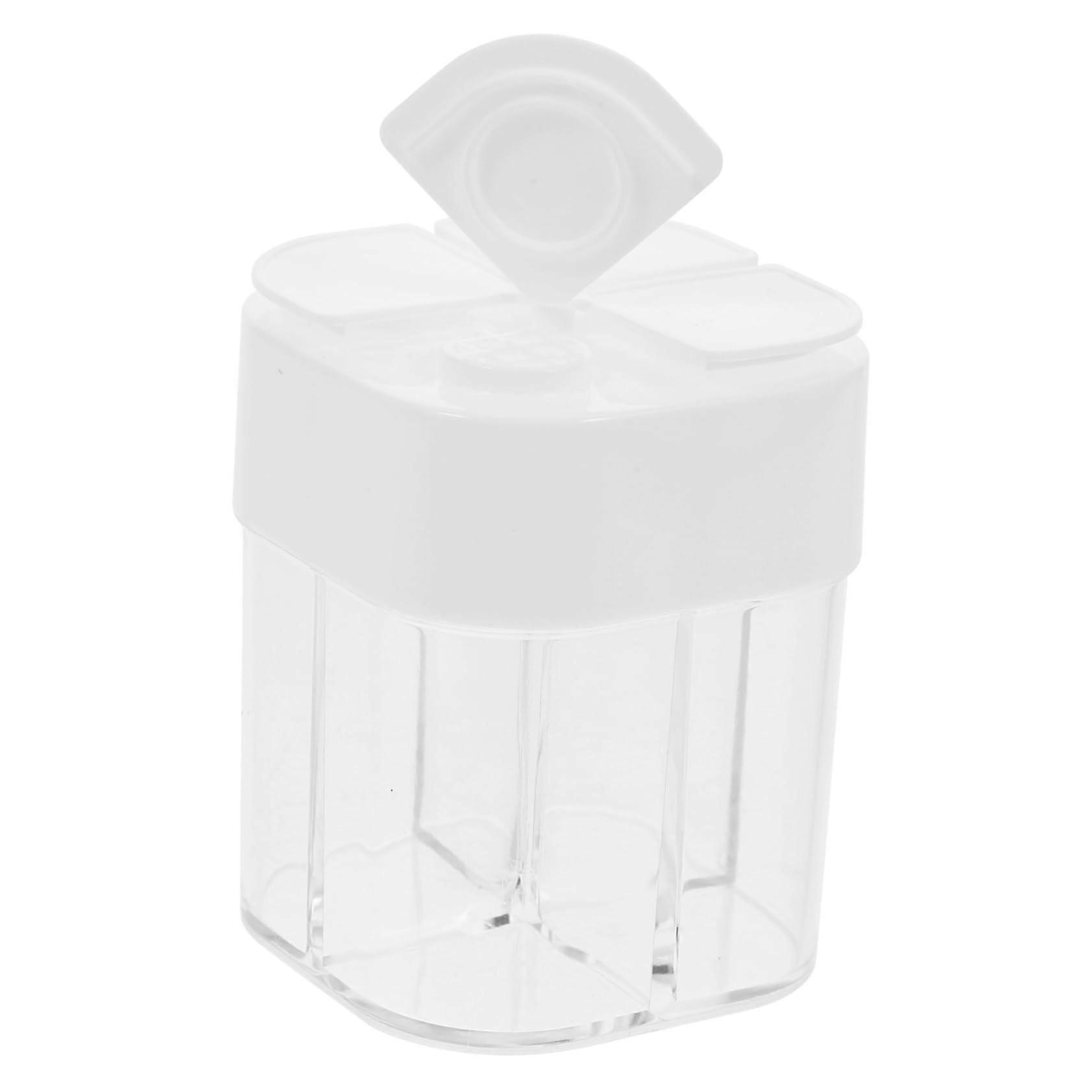 MultiCompartment Spice Storage Container Clear View Seasoning Organizer for Kitchen Camping BBQ