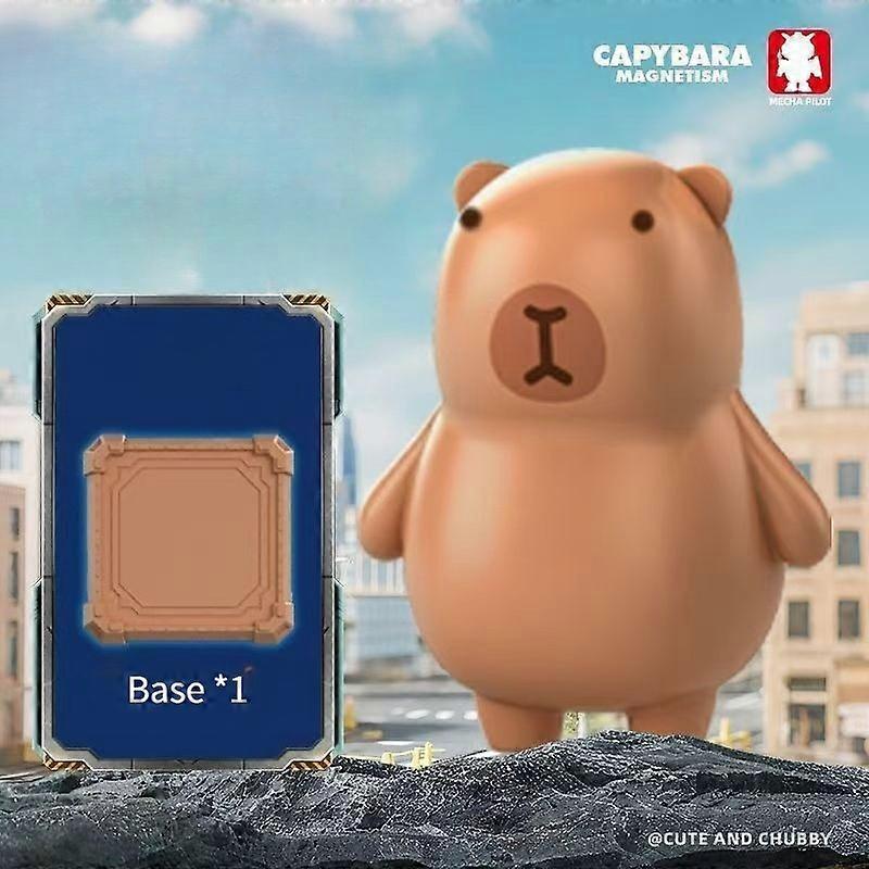 Kit de robot capybara créatif à assembler, modèle à monter, armure magnétique, décorations, jouet pour enfants, cadeau authentique