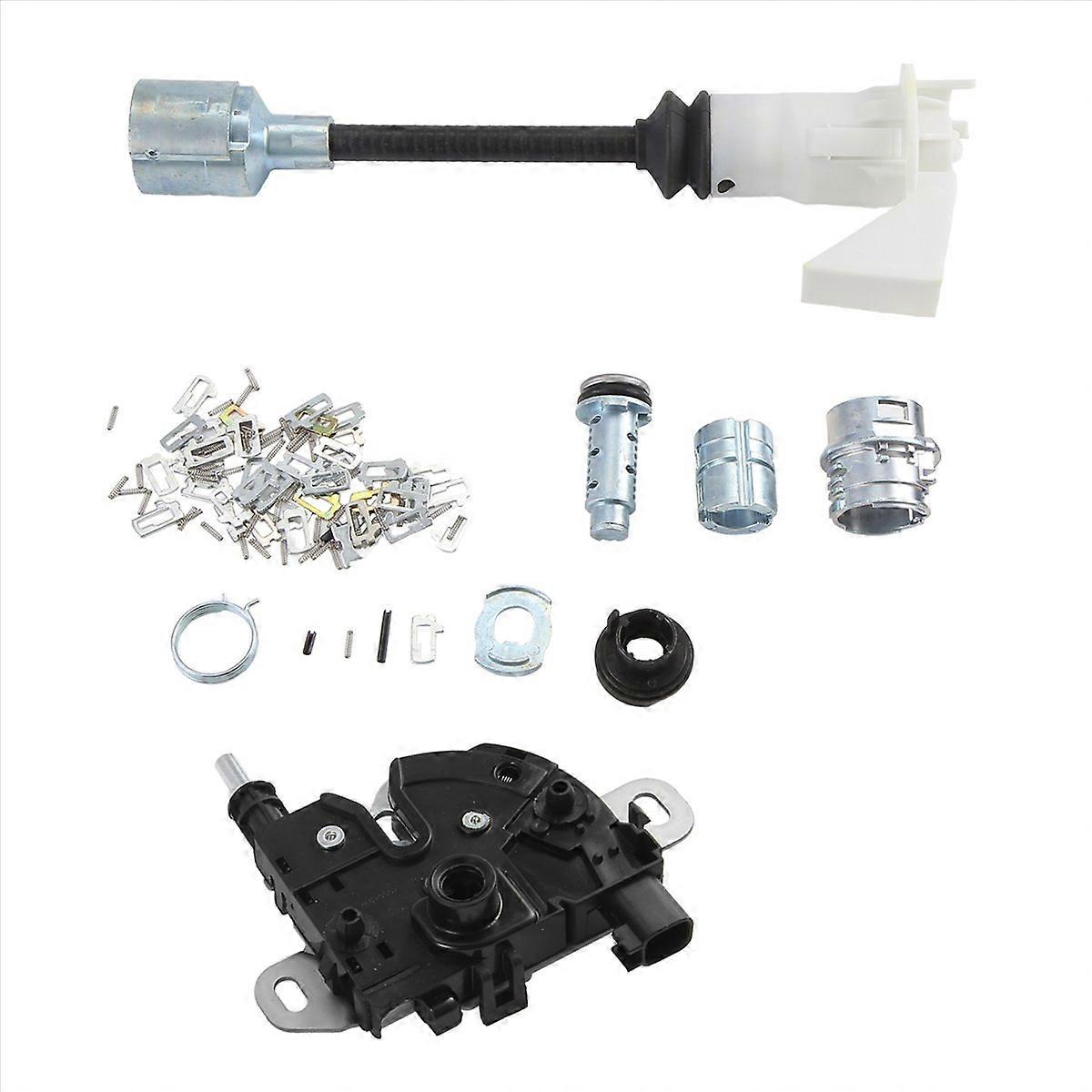 Car Engine Bonnet Hood Lock with Long Rod Release Lock